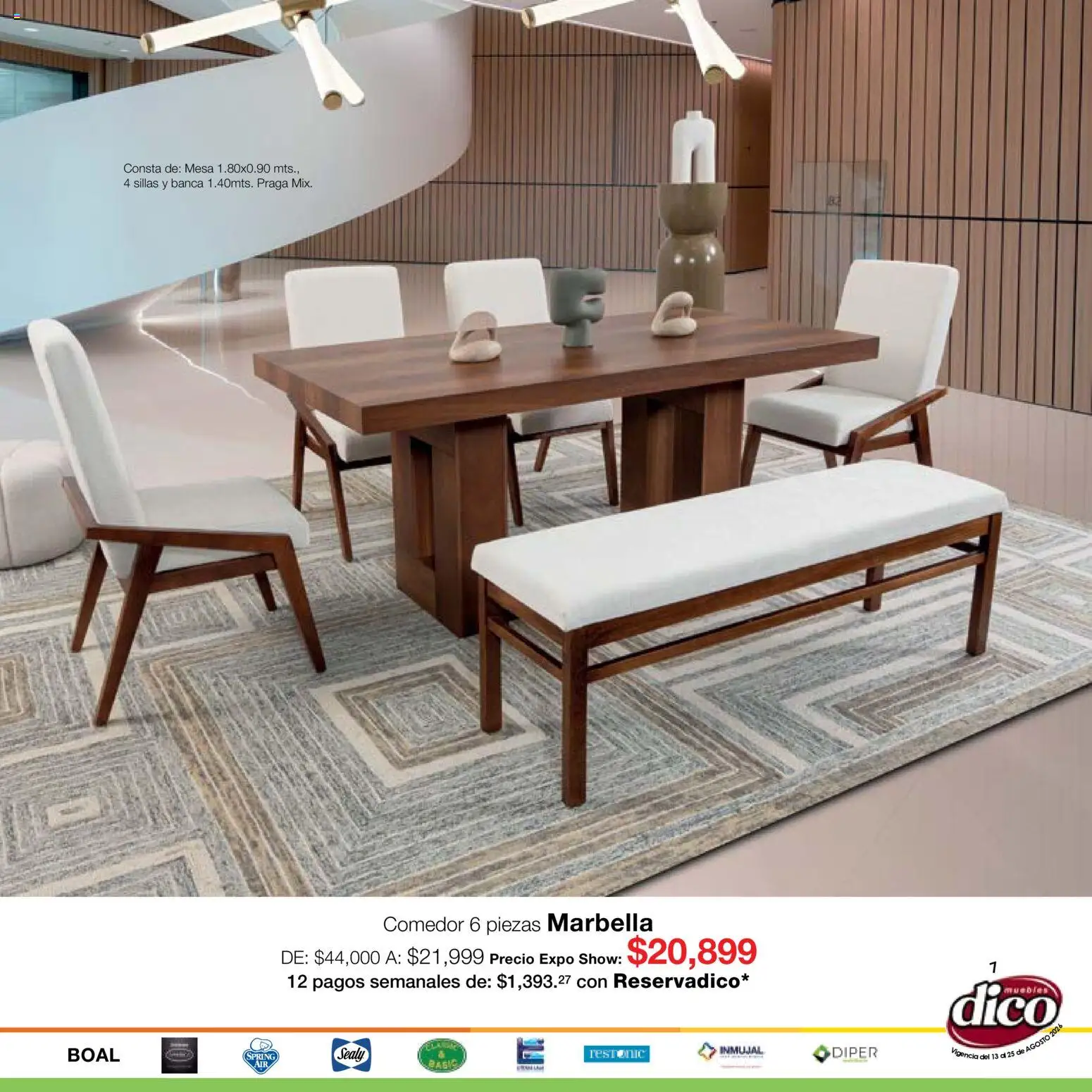 Vista previa las ofertas de la tienda Muebles Dico - Muebles Dico catálogo Expo Show desde el 13/08/2026 