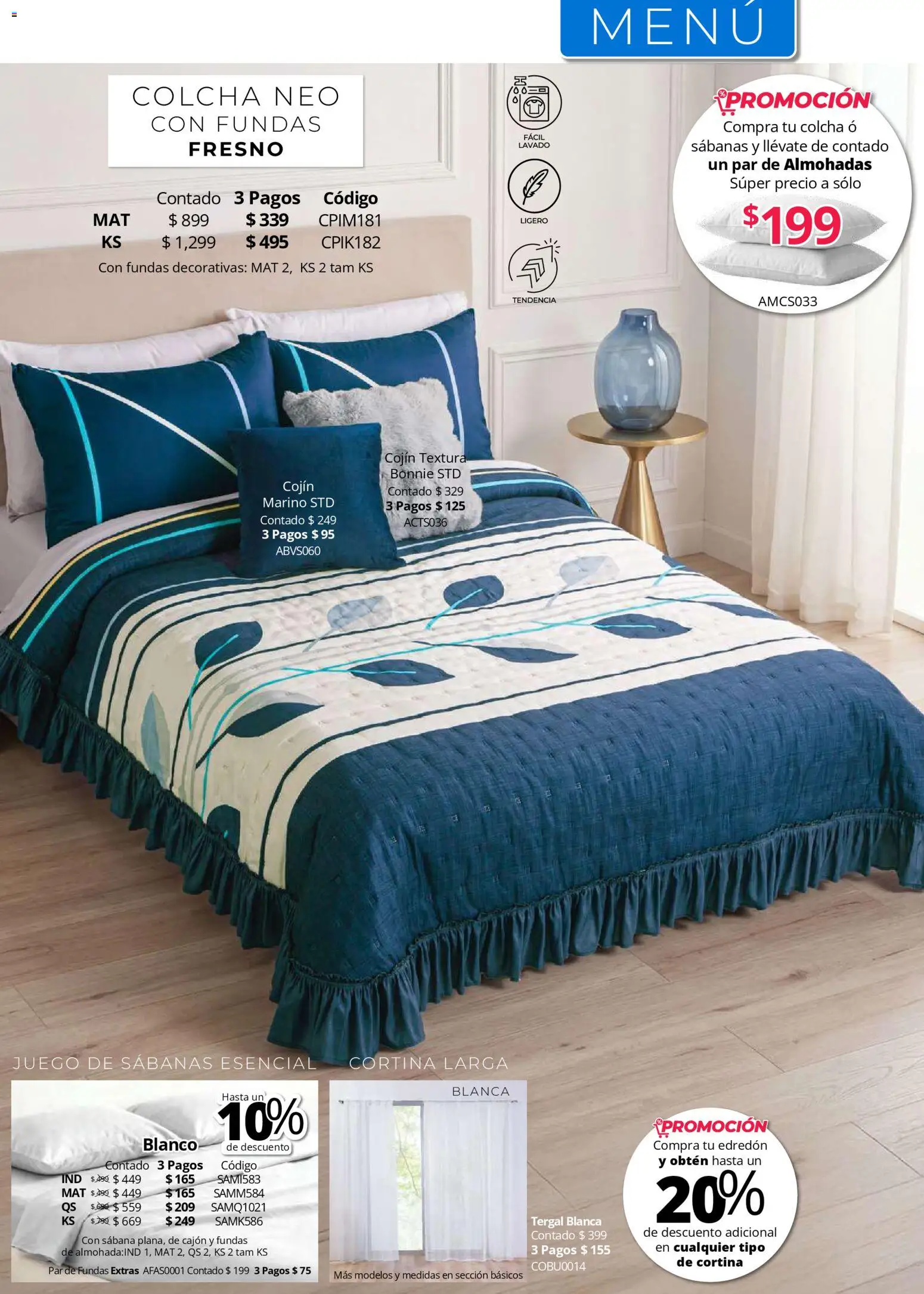 Vista previa las ofertas de la tienda Colchas Concord - Colchas Concord catálogo desde el 01/05/2026 