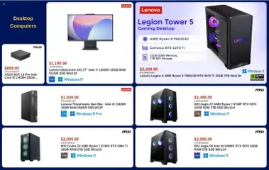 Preview of leaflet Canada Computers weekly flyer from shop Canada Computers is valid from May 29, 2026