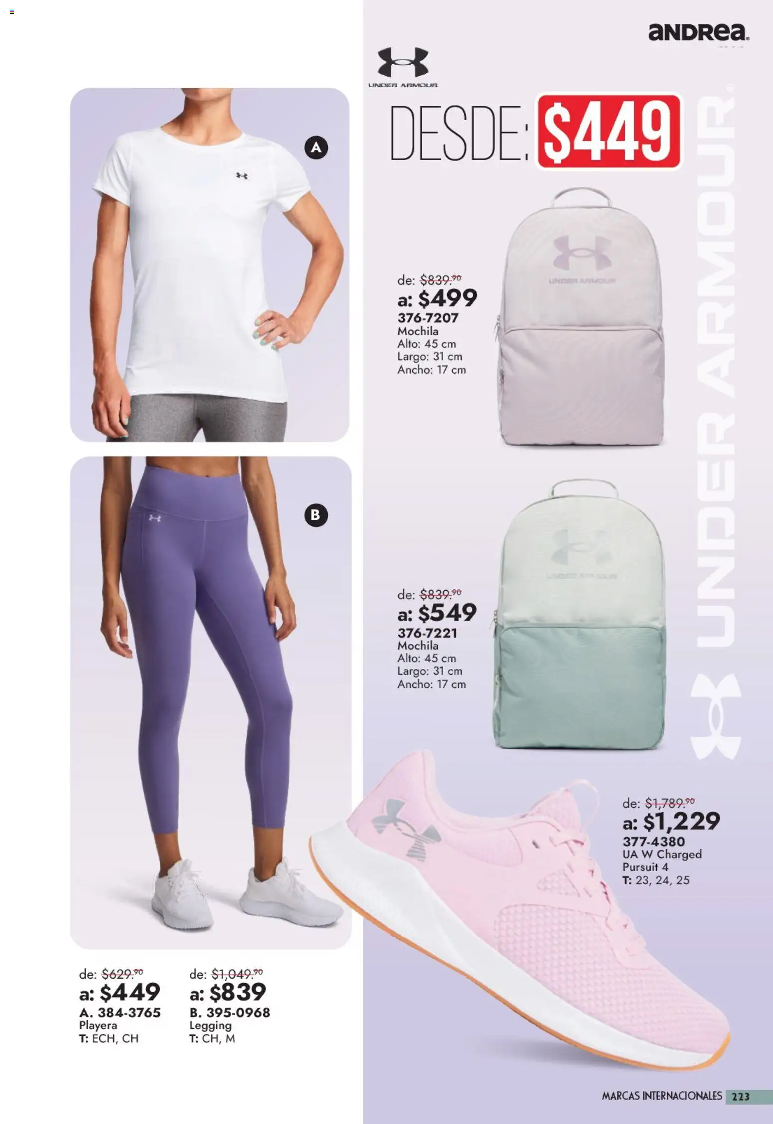 Vista previa las ofertas de la tienda Andrea - Andrea catálogo Outlet desde el 13/09/2026 