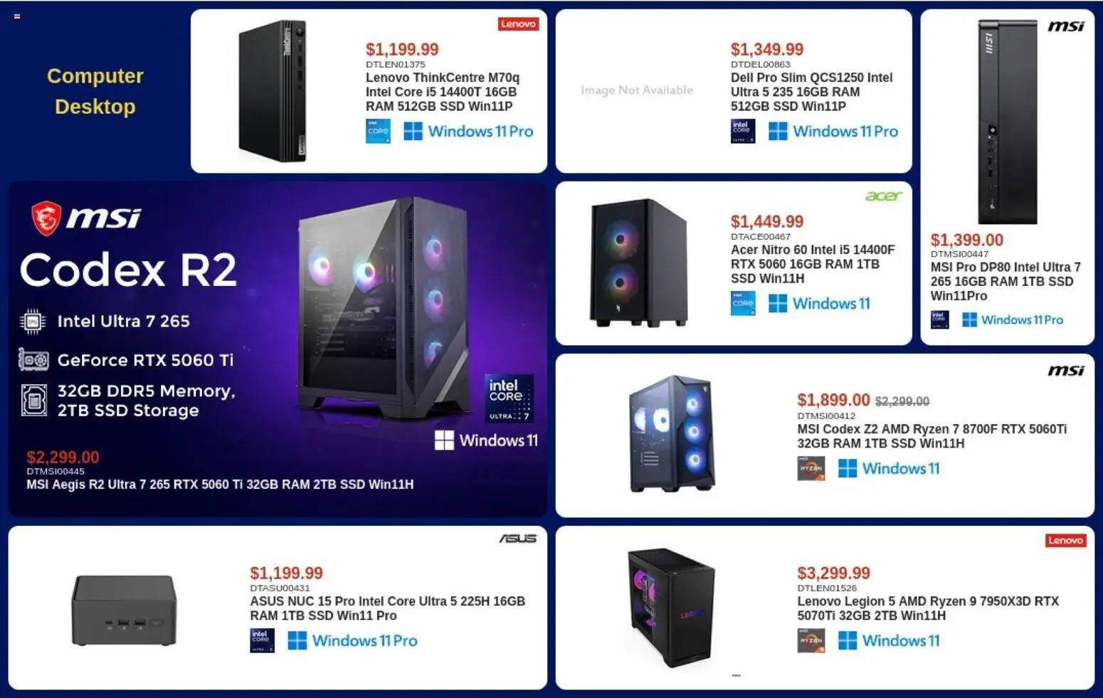 Preview of leaflet Canada Computers weekly flyer from shop Canada Computers is valid from Jul 21, 2026 - Computer