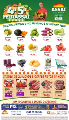 Pré-Visualização do folheto "Assaí Atacadista ofertas - GO" da loja Assaí Atacadista válido a partir de 24/06/2026
