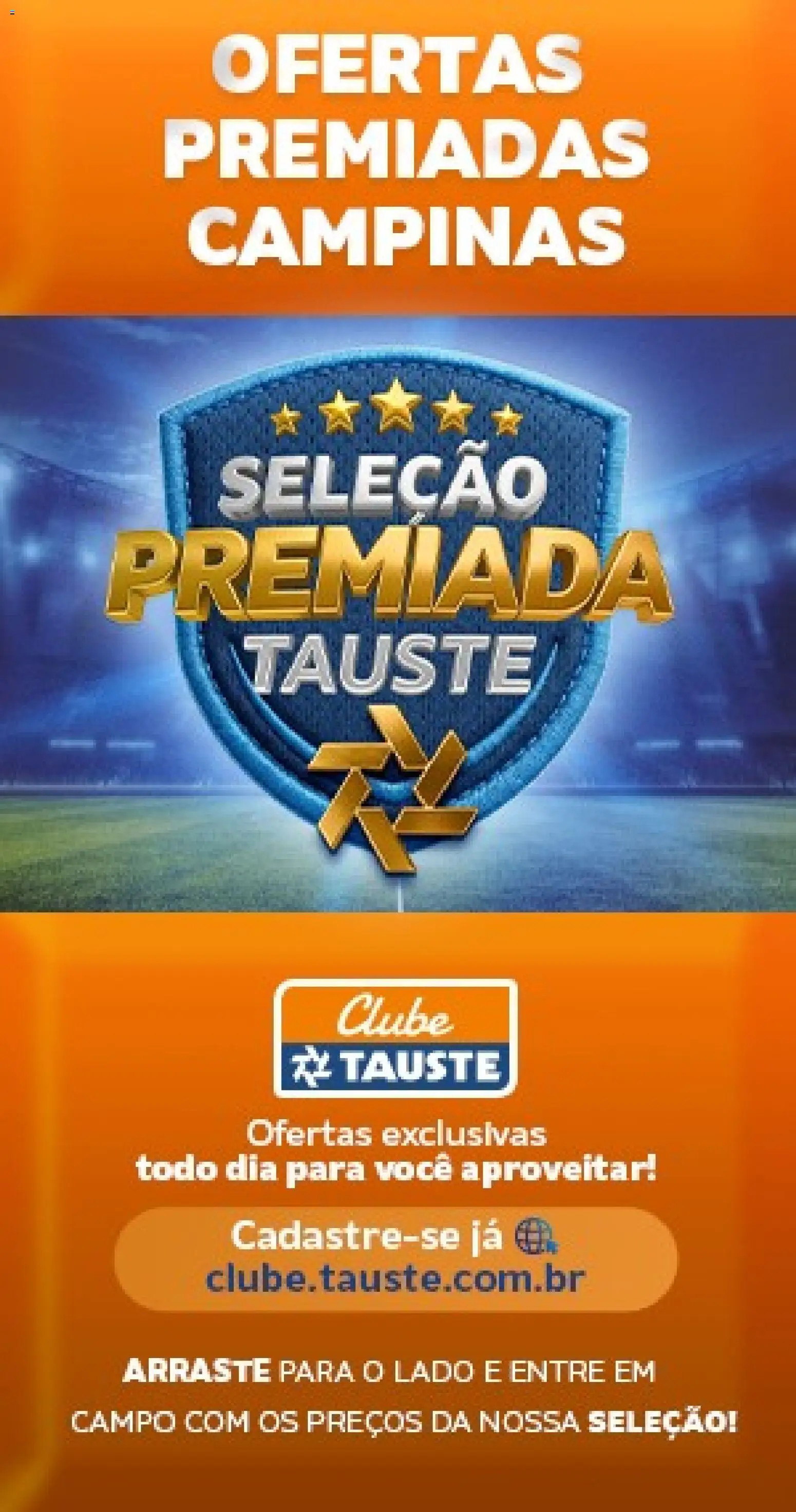 Pré-Visualização do folheto "Tauste ofertas Seleção Premiada" da loja Tauste válido a partir de 15/05/2026