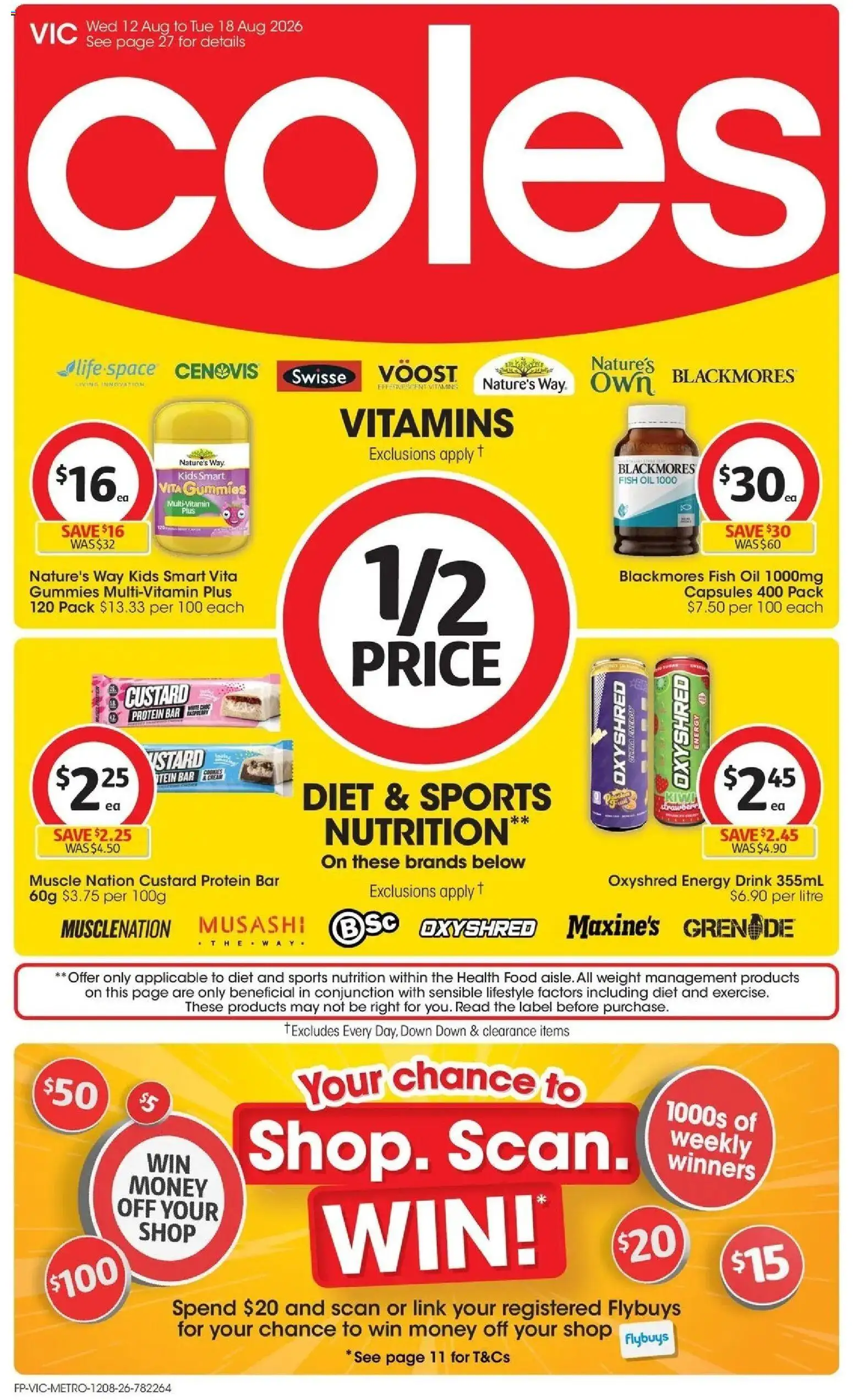 Preview of catalogue Coles catalogue from shop Coles valid 12/08/2026
