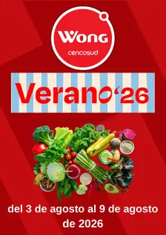 Vista previa de Wong catálogo de la tienda Wong válido desde 03/08/2026