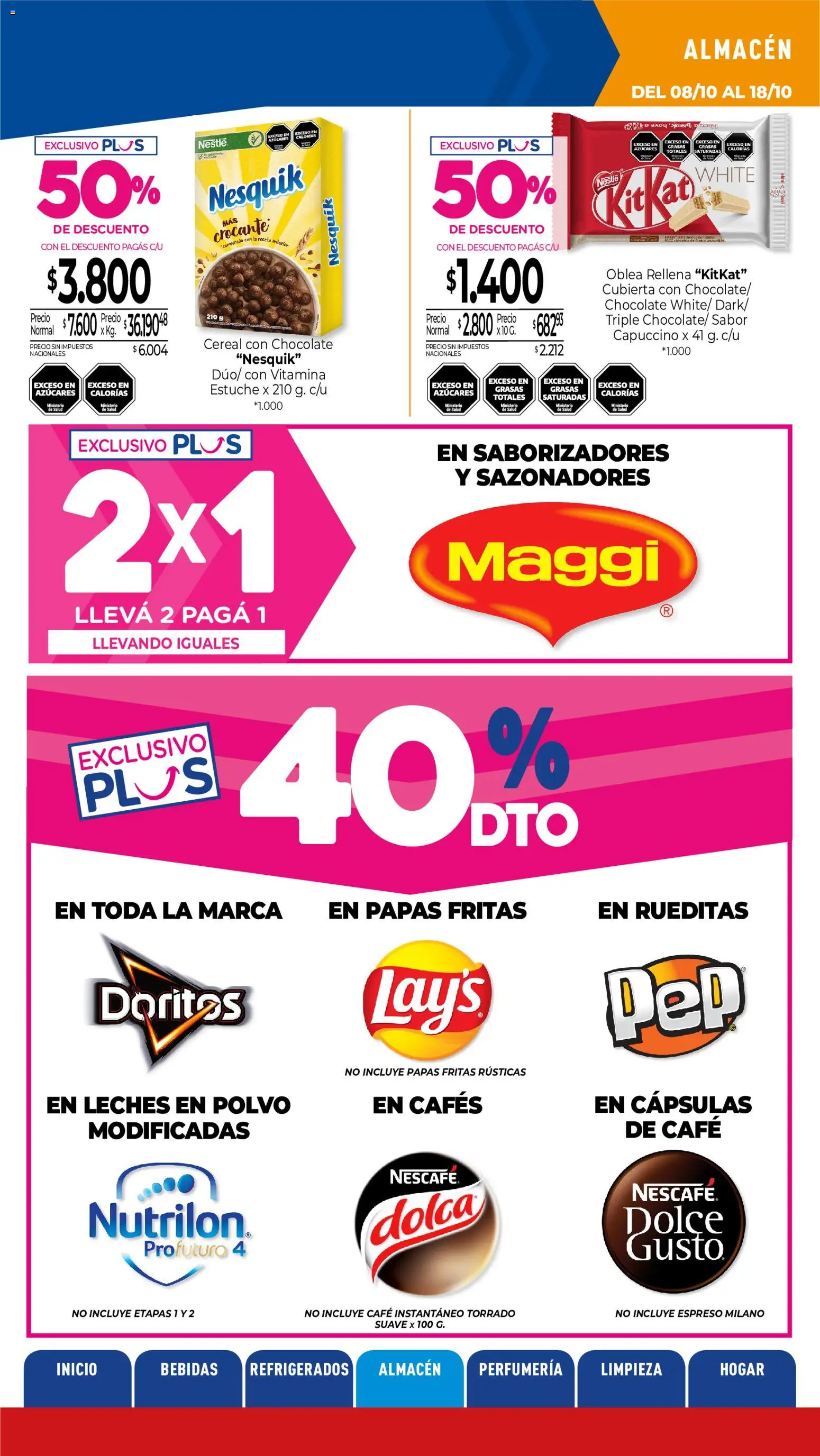 Vista previa del folleto de la tienda La Anonima válido desde el 08/10/2026 