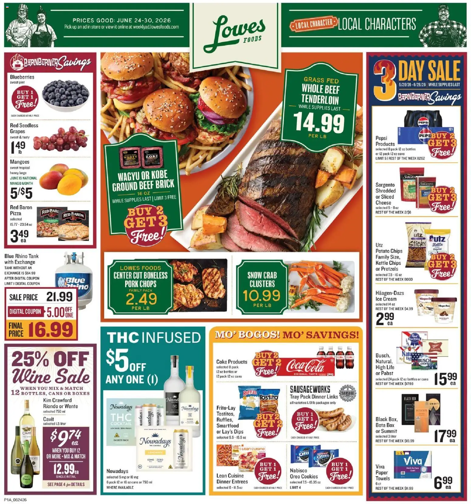 Ad Preview of Lowes Foods Lowes Foods Weekly Ad from 06/24/2026