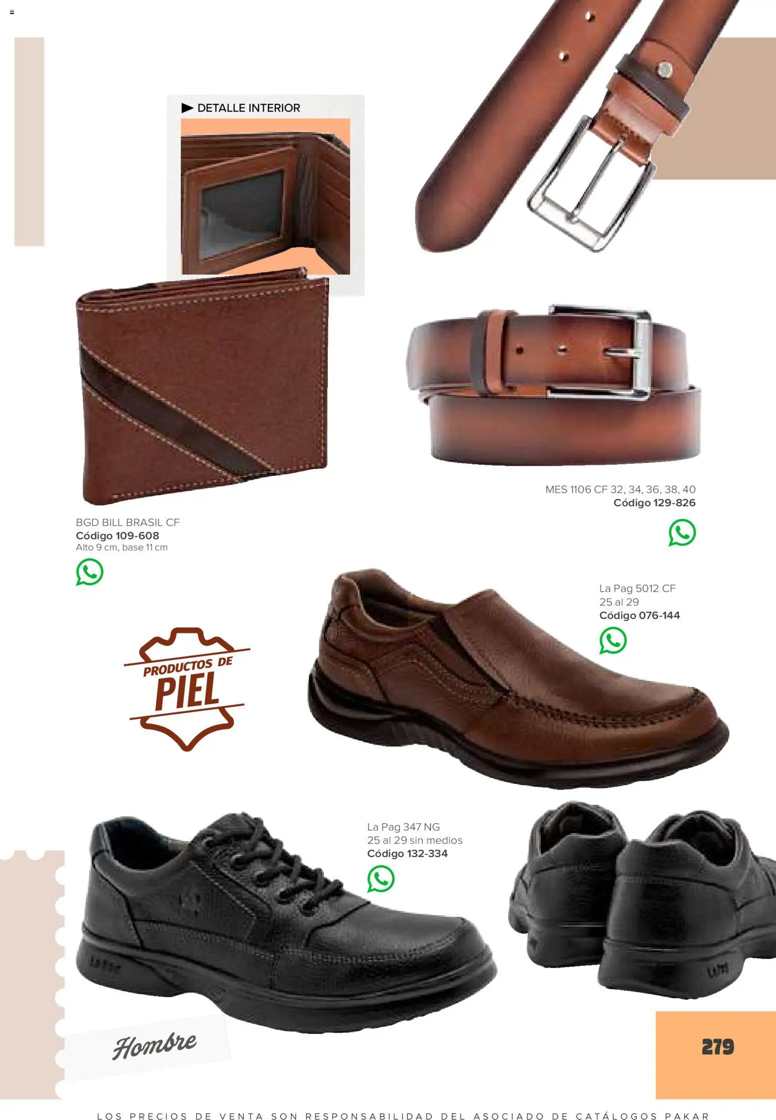 Vista previa las ofertas de la tienda SC Pakar - Catálogo Hombre desde el 30/01/2026 