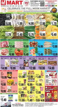 Ad Preview of Hmart Hmart Weekly Ad - ENGLISH - NV from 09/24/2026