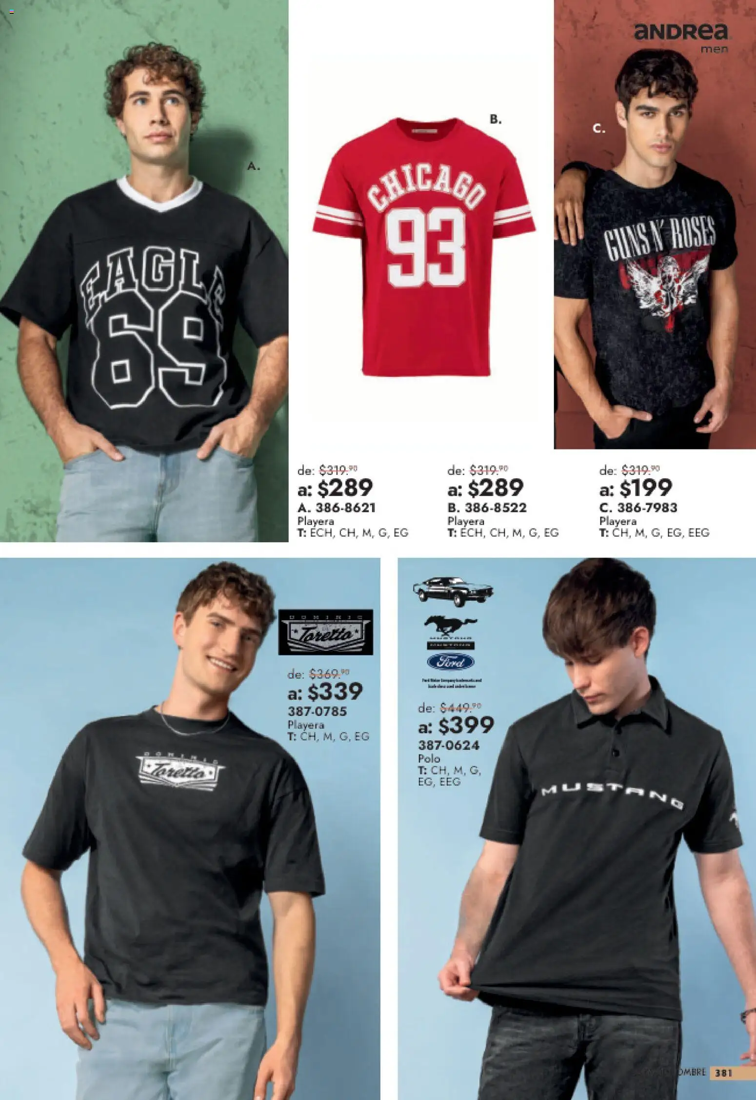 Vista previa las ofertas de la tienda Andrea - Andrea catálogo Outlet desde el 26/07/2026 