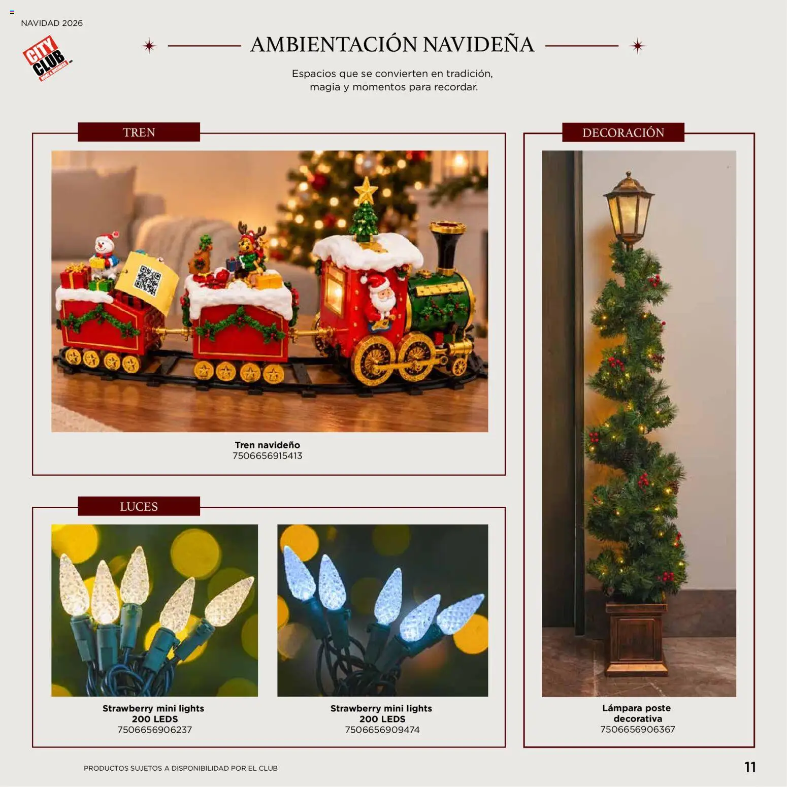 Vista previa las ofertas de la tienda City Club - City Club Catálogo Navideño desde el 02/10/2026 