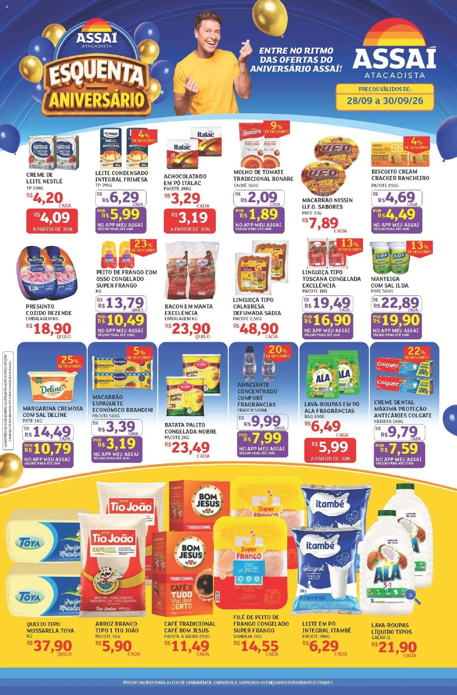 Pré-Visualização do folheto "Assaí Atacadista ofertas - PA" da loja Assaí Atacadista válido a partir de 28/09/2026