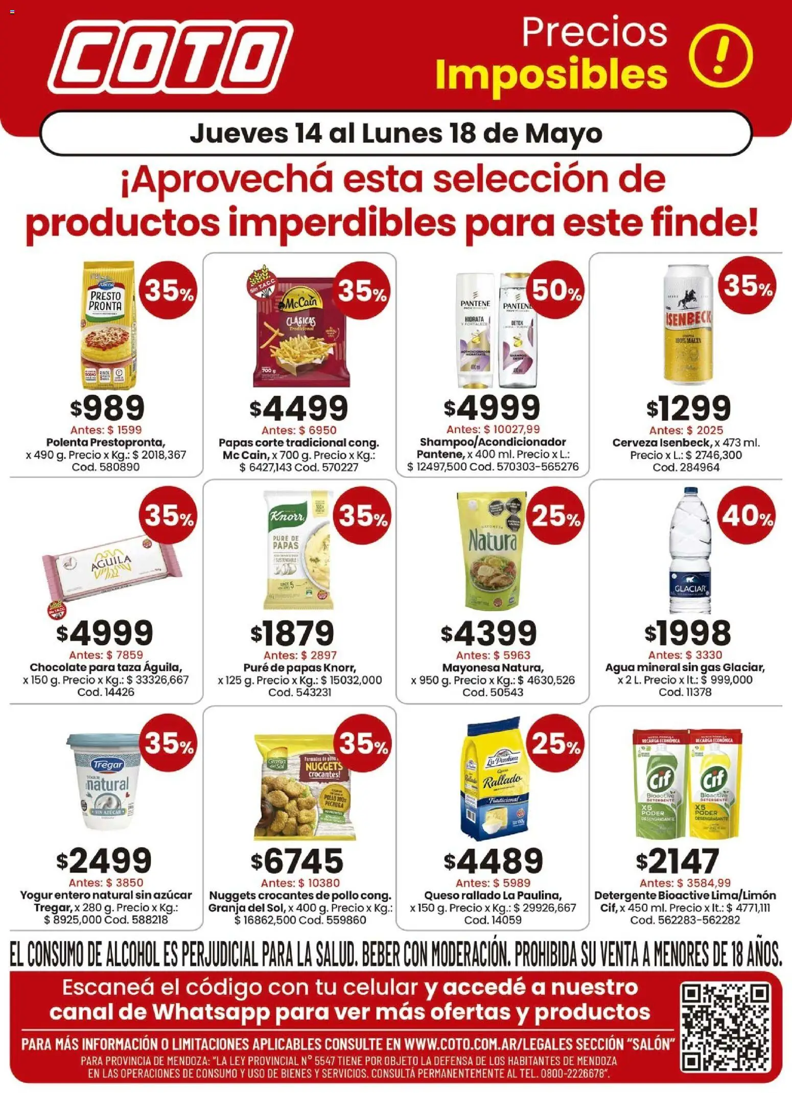 Vista previa del folleto de la tienda Coto válido desde el 14/05/2026 