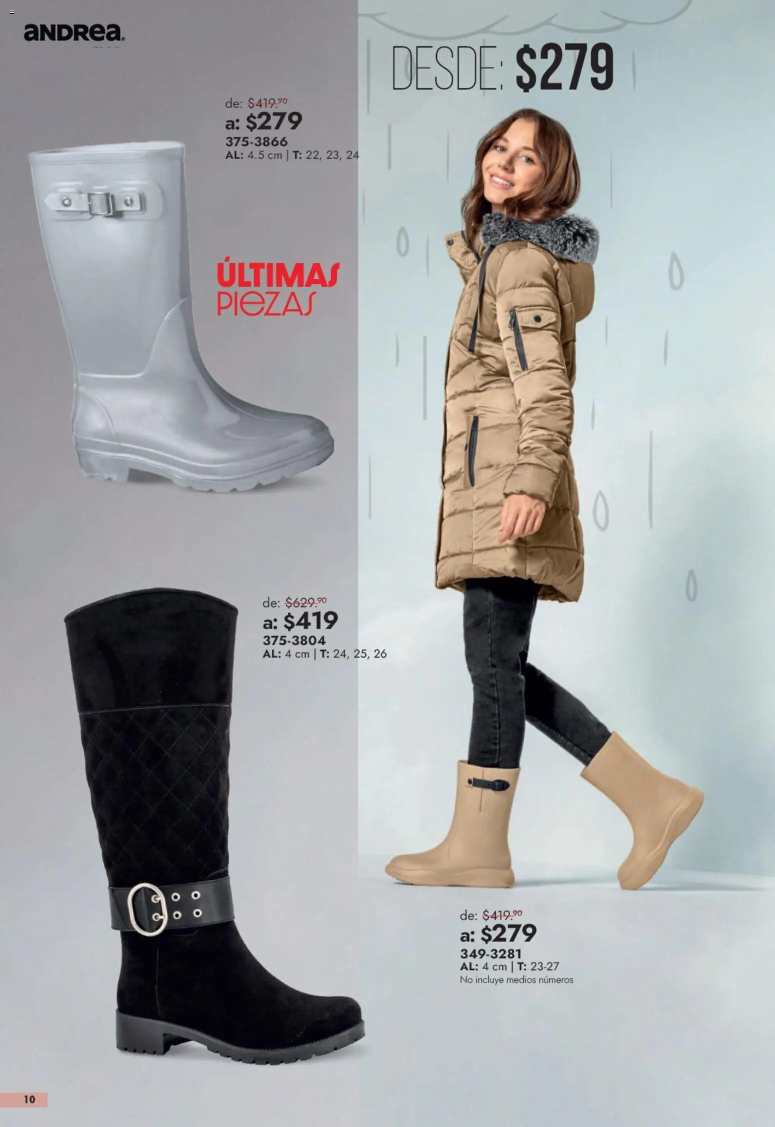 Vista previa las ofertas de la tienda Andrea - Andrea catálogo Outlet desde el 13/09/2026 