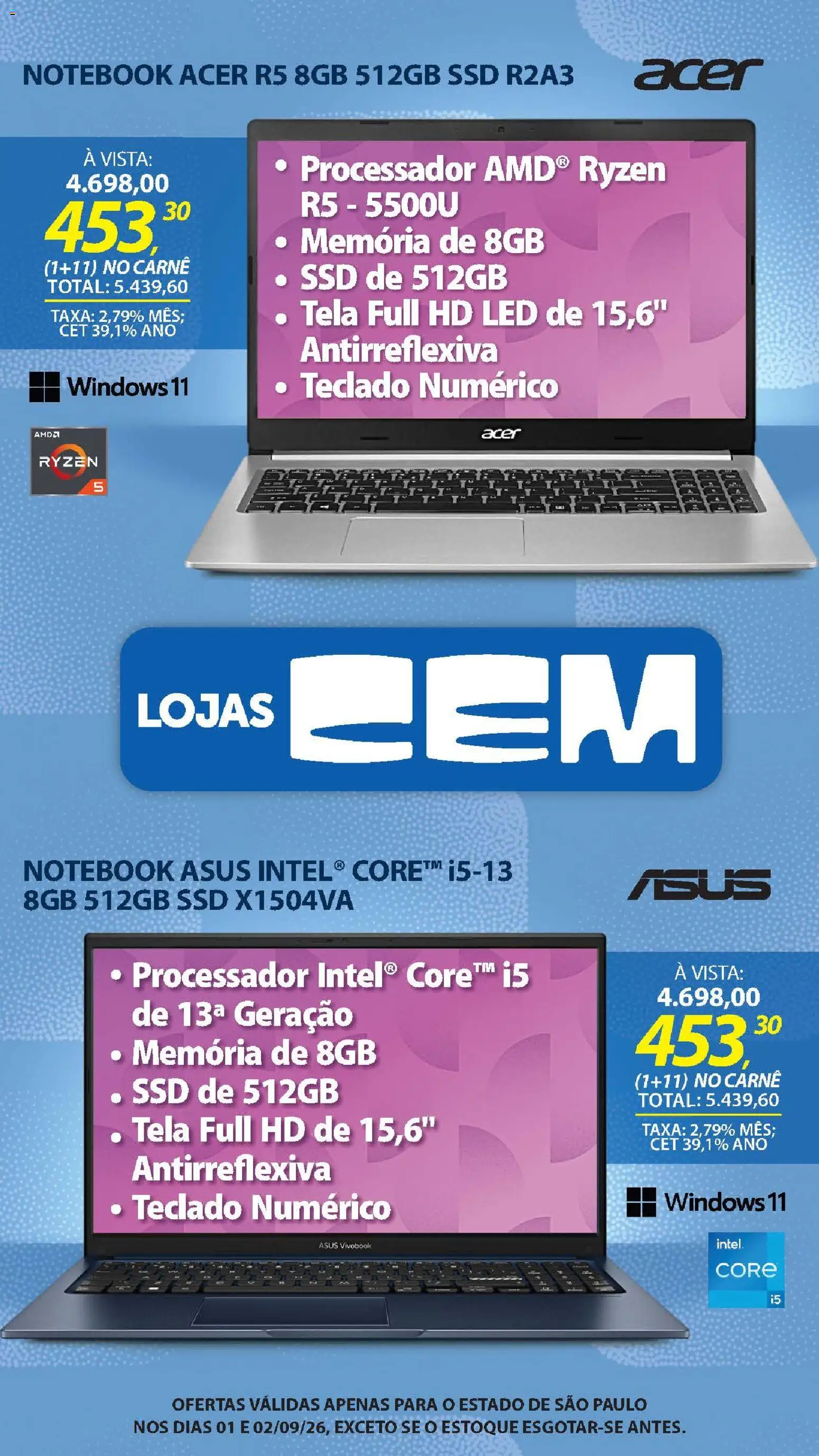 Ofertas Lojas Cem até 19/09/2026. - Página 68