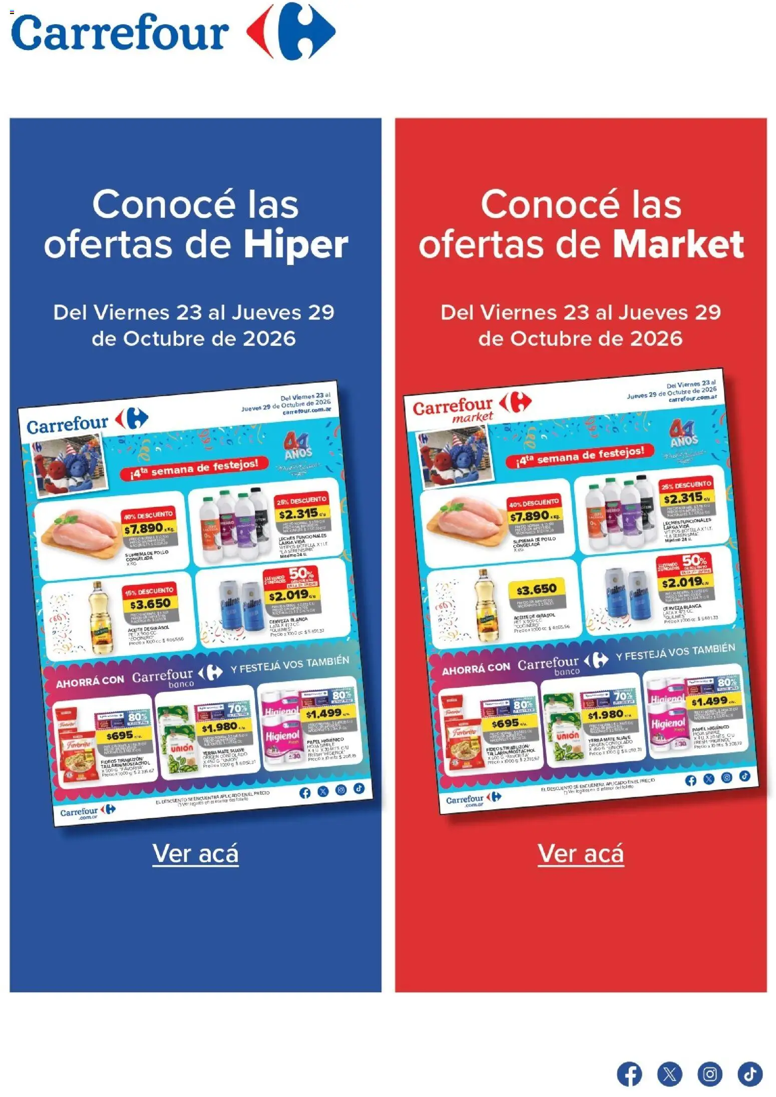 Vista previa del folleto de la tienda Carrefour válido desde el 23/10/2026 