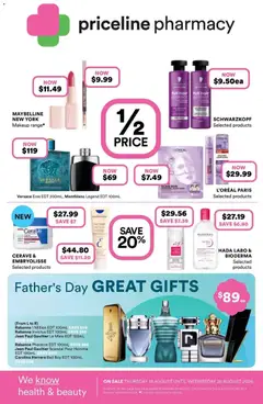 Preview of catalogue Priceline Pharmacy catalogue Nundah from shop Priceline Pharmacy valid 13/08/2026
