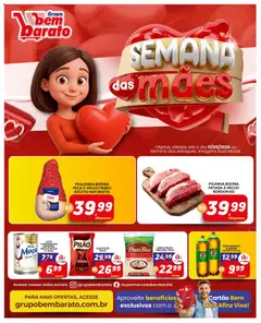 Pré-Visualização do folheto "Supermercado Bem Barato - Ofertas da semana" da loja Supermercado Bem Barato válido a partir de 05/05/2026