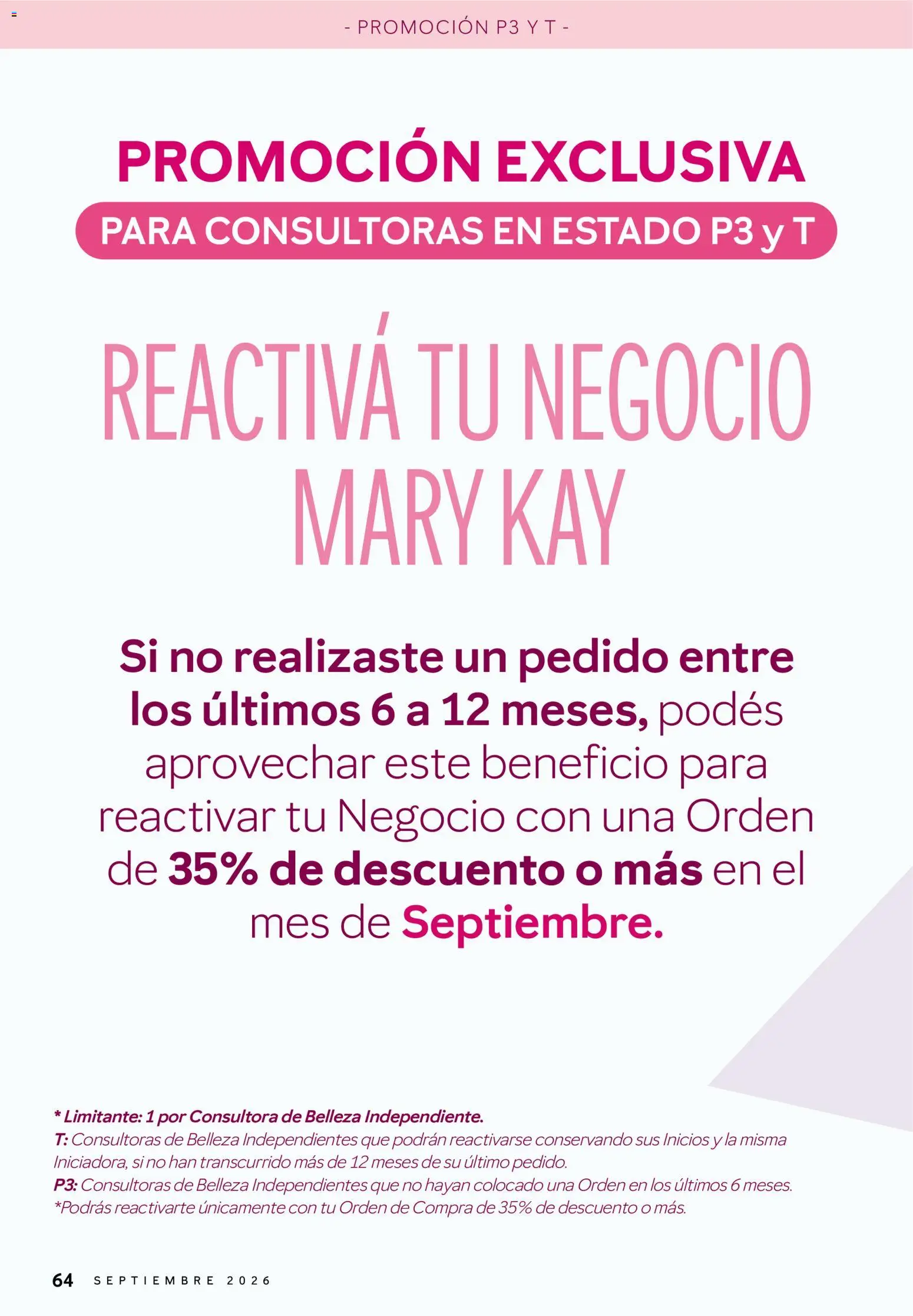 Vista previa del folleto de la tienda Mary Kay válido desde el 01/09/2026 