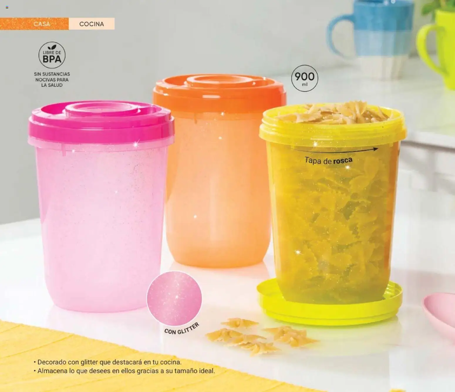 Vista previa las ofertas de la tienda AVON - AVON Casa & Estilo 8 2026 desde el 08/05/2026 - Cocina, Glitter
