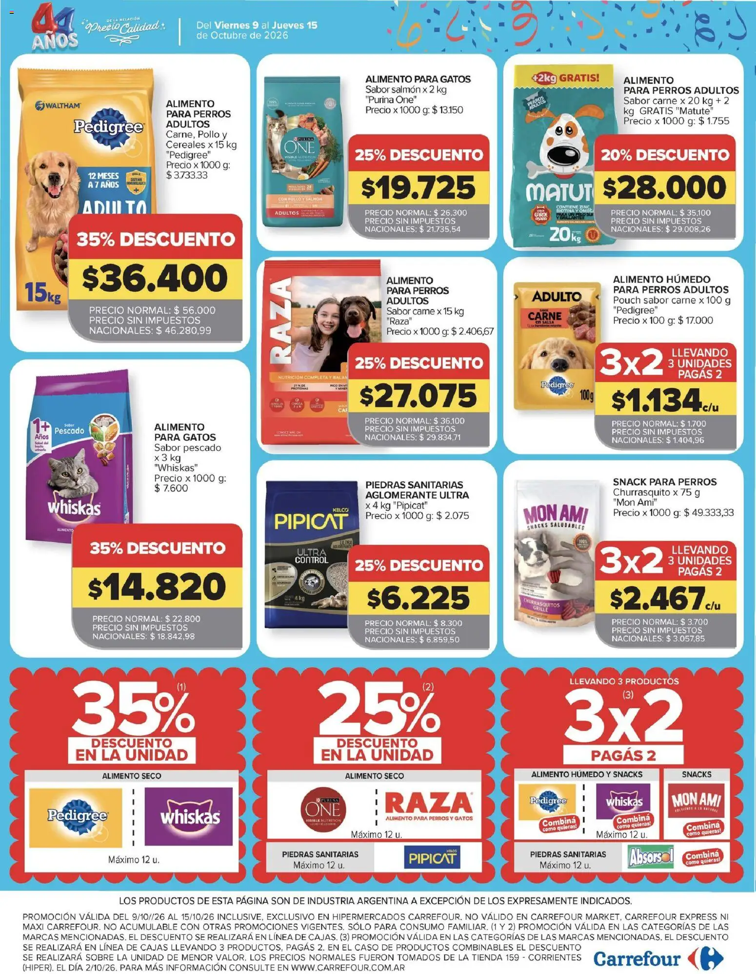 Vista previa del folleto de la tienda Carrefour válido desde el 09/10/2026 