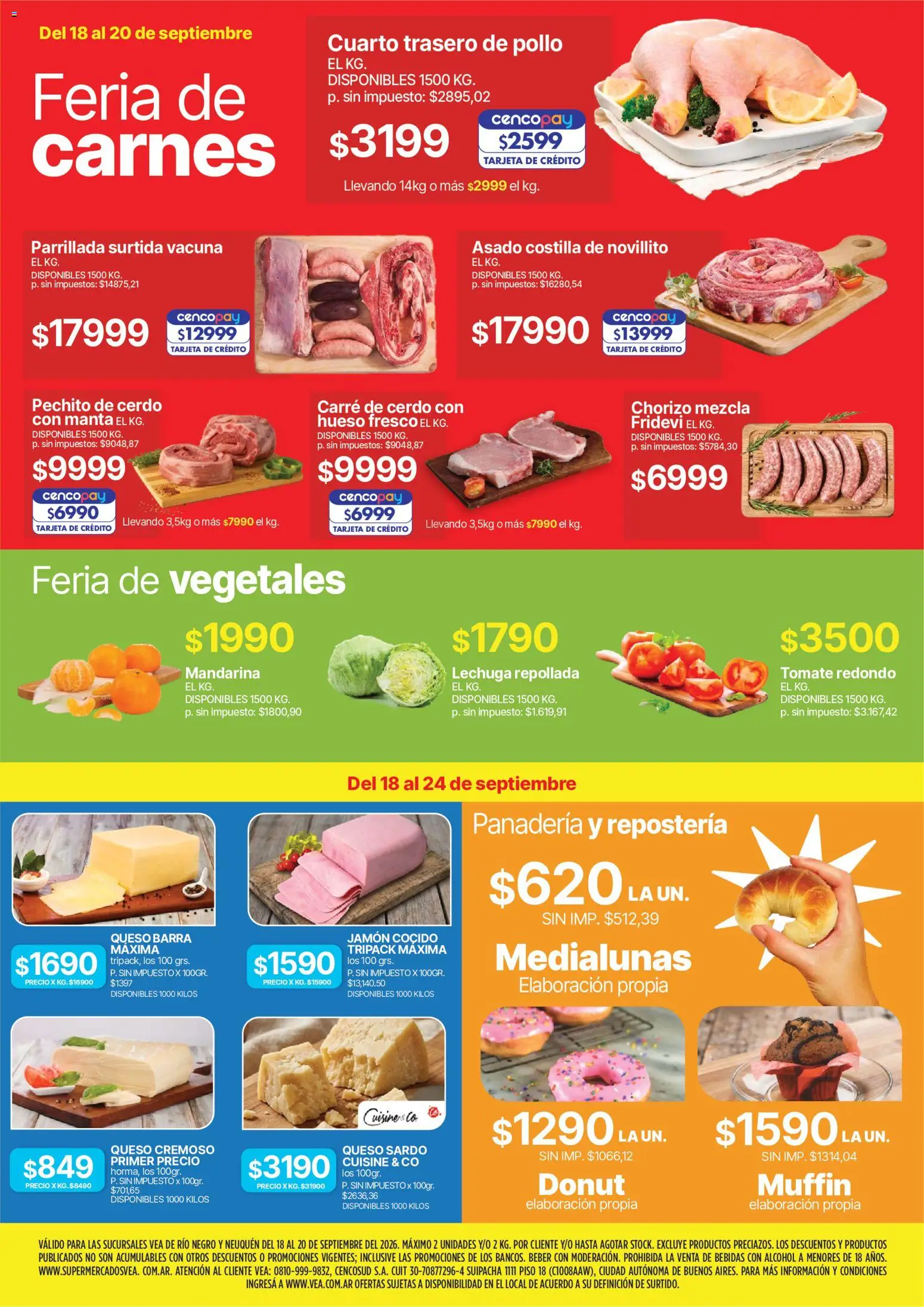 Vista previa del folleto de la tienda Vea válido desde el 18/09/2026 