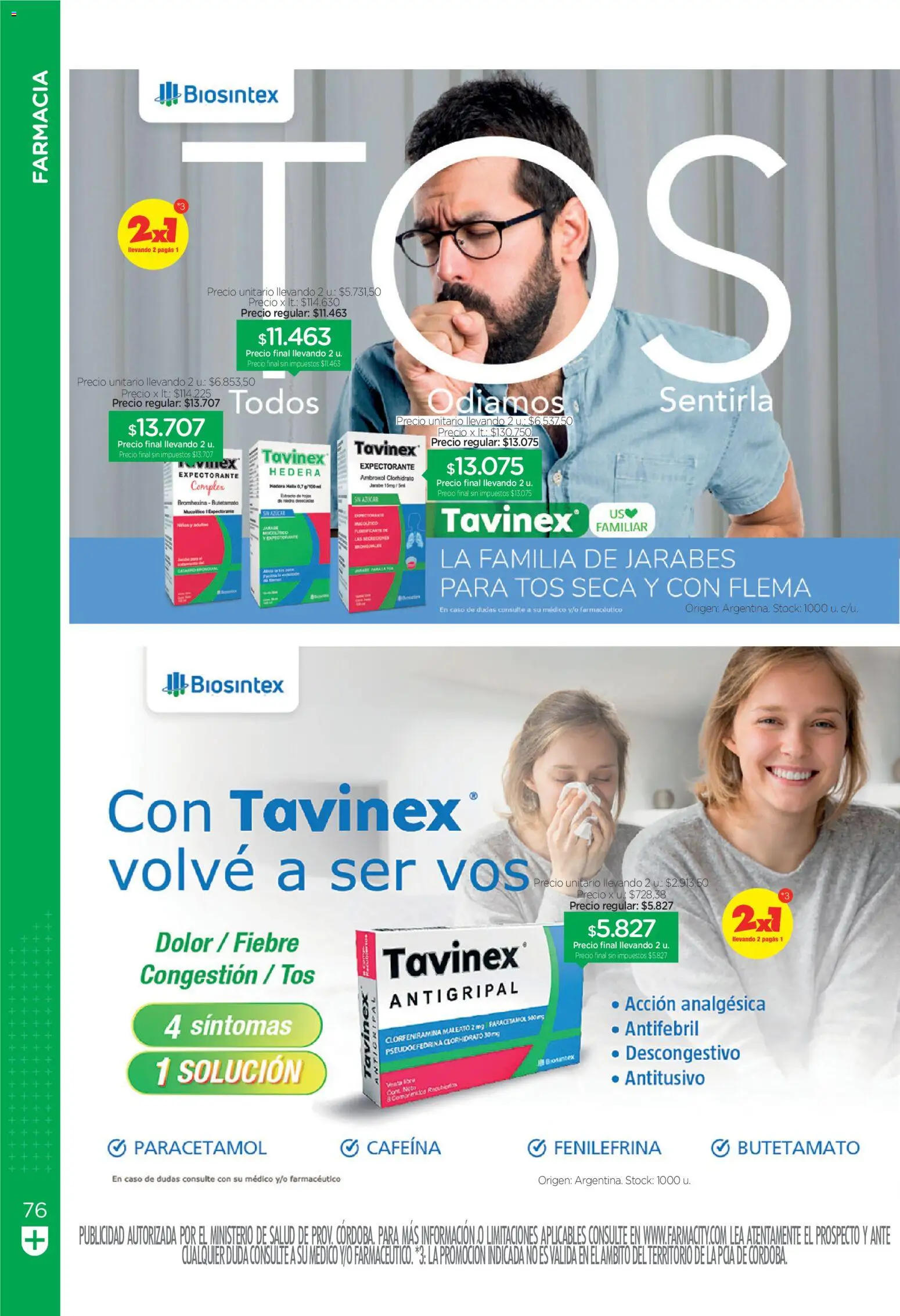 Vista previa del folleto de la tienda Farmacity válido desde el 01/10/2026 