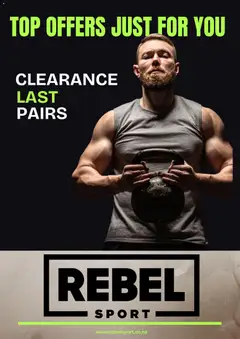 Preview of catalogue Rebel Sport catalogue from shop Rebel Sport valid 28 Apr 2026