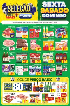 Pré-Visualização do folheto "Comper - Ofertas da semana" da loja Comper válido a partir de 19/06/2026