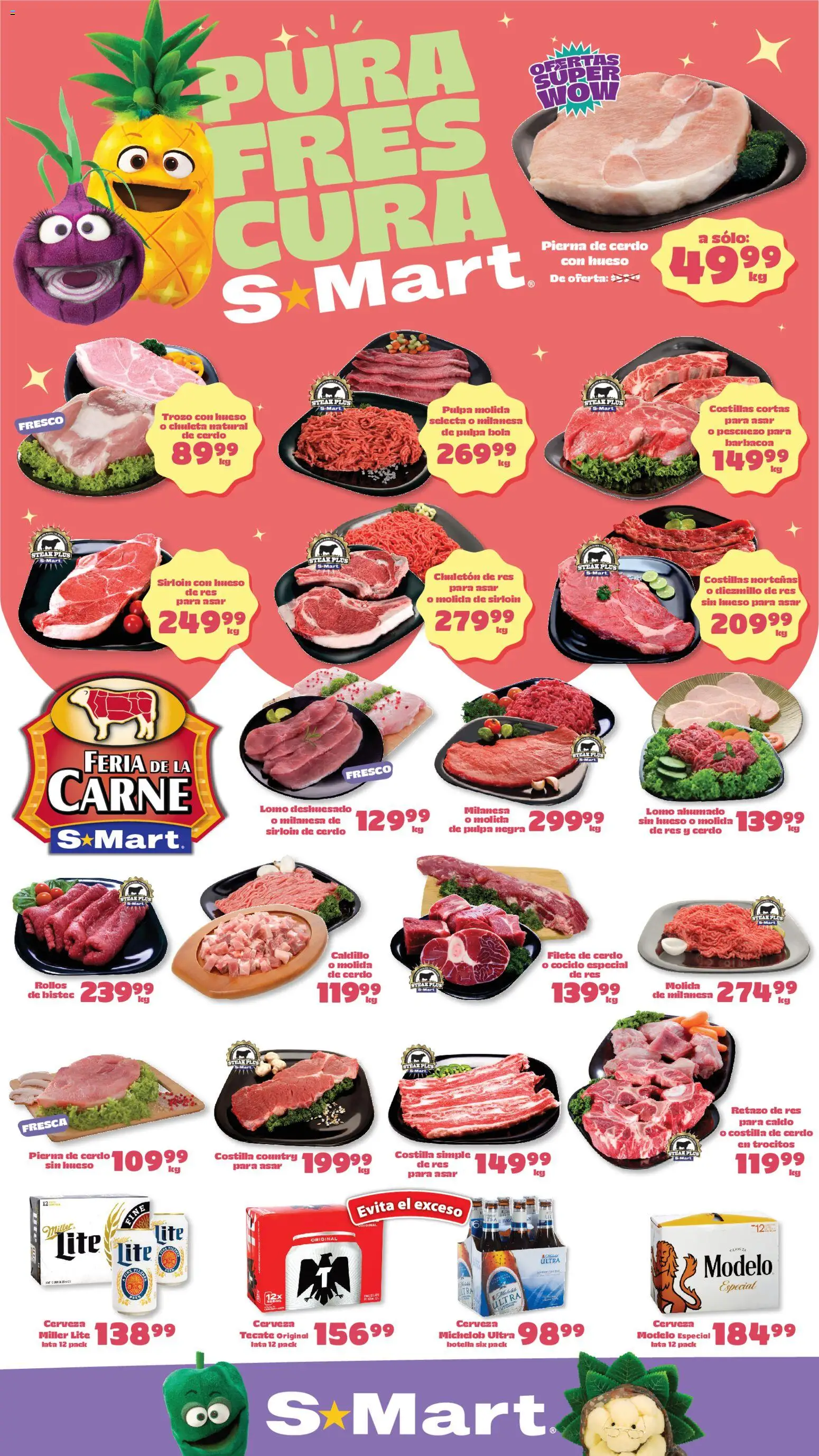 Vista previa las ofertas de la tienda S-Mart - S-Mart folleto Ofertas de feria Nuevo Laredo desde el 05/05/2026 