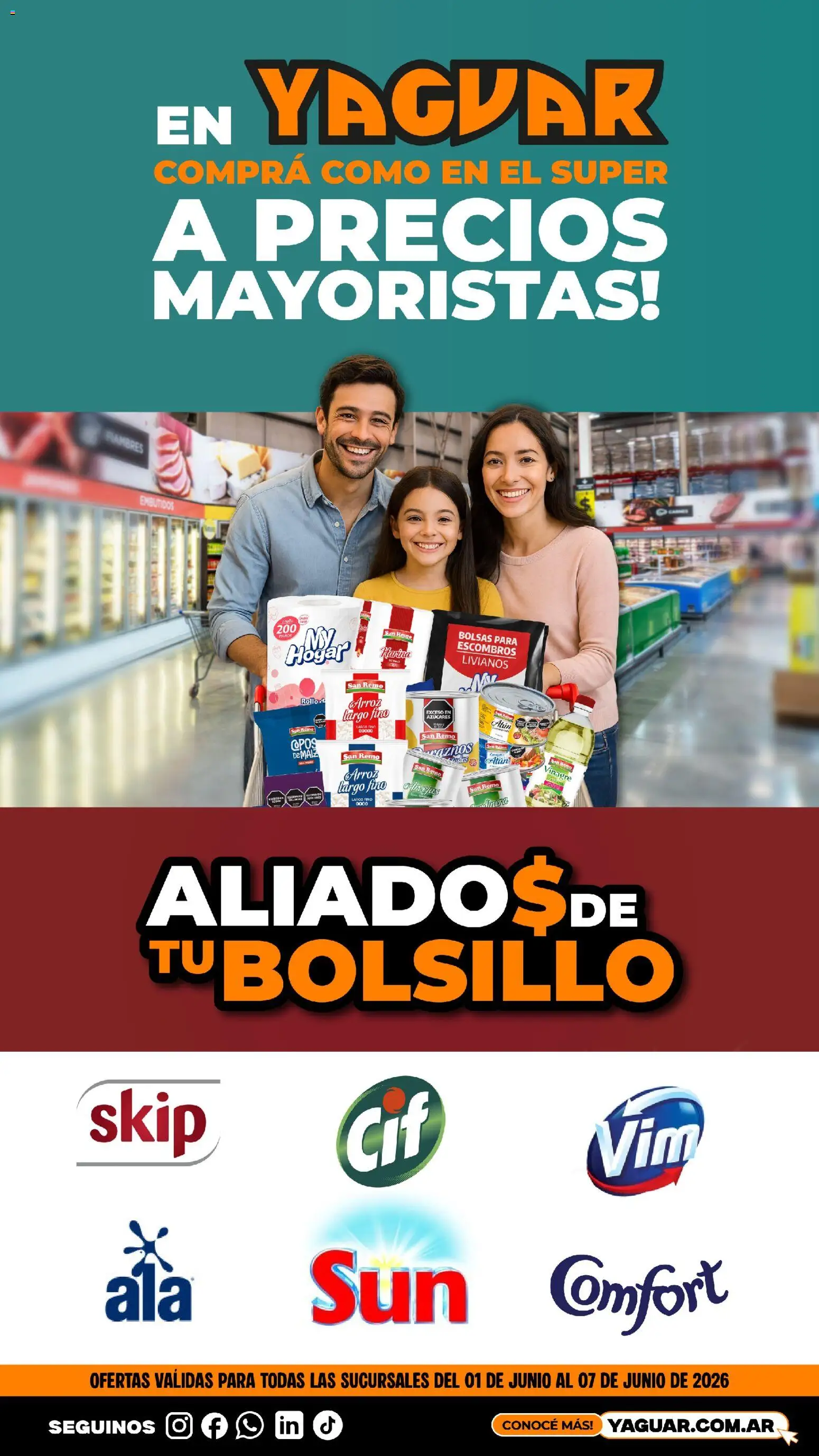Vista previa del folleto de la tienda Yaguar válido desde el 01/06/2026 