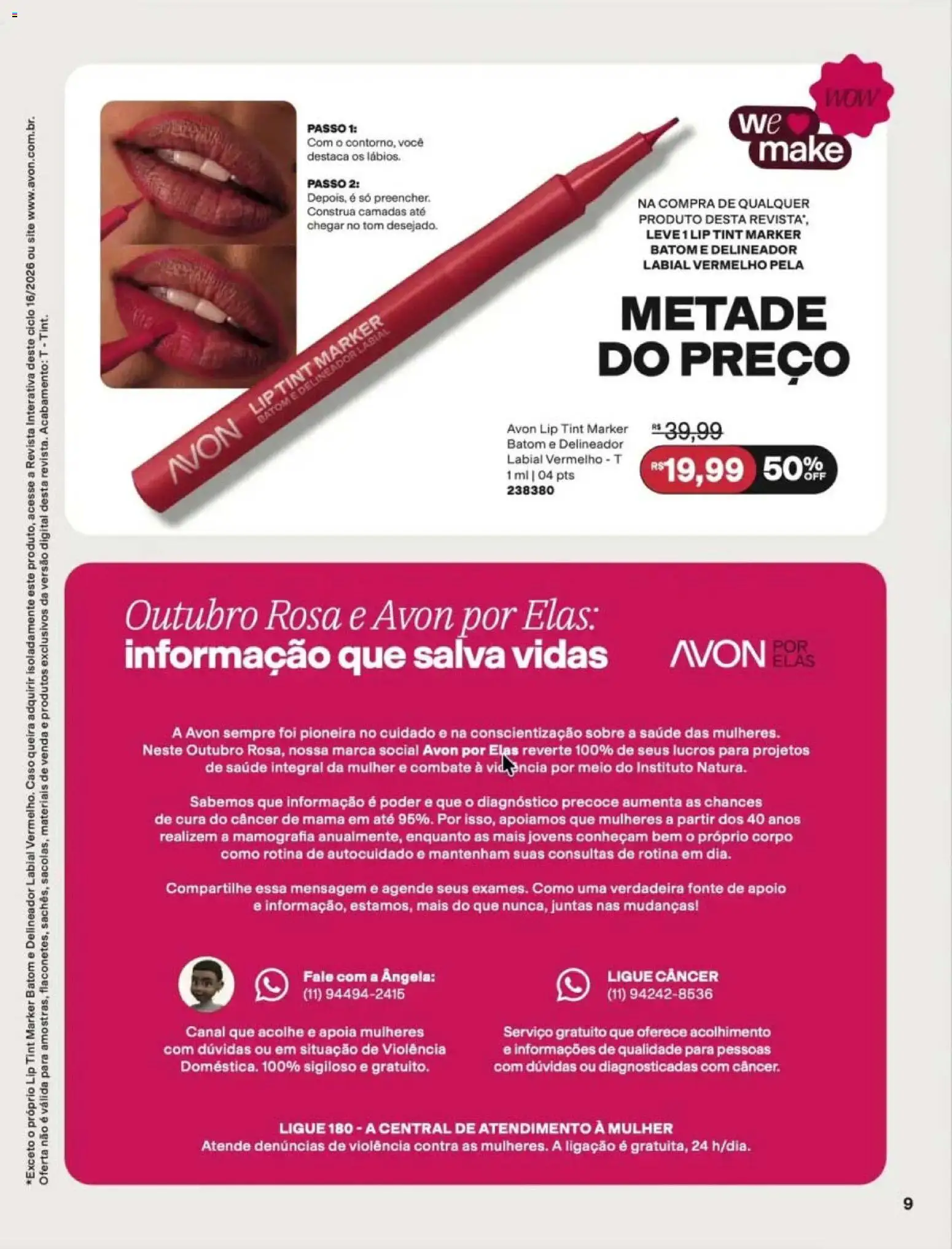 Ofertas Avon até 12/10/2026. - Página 9