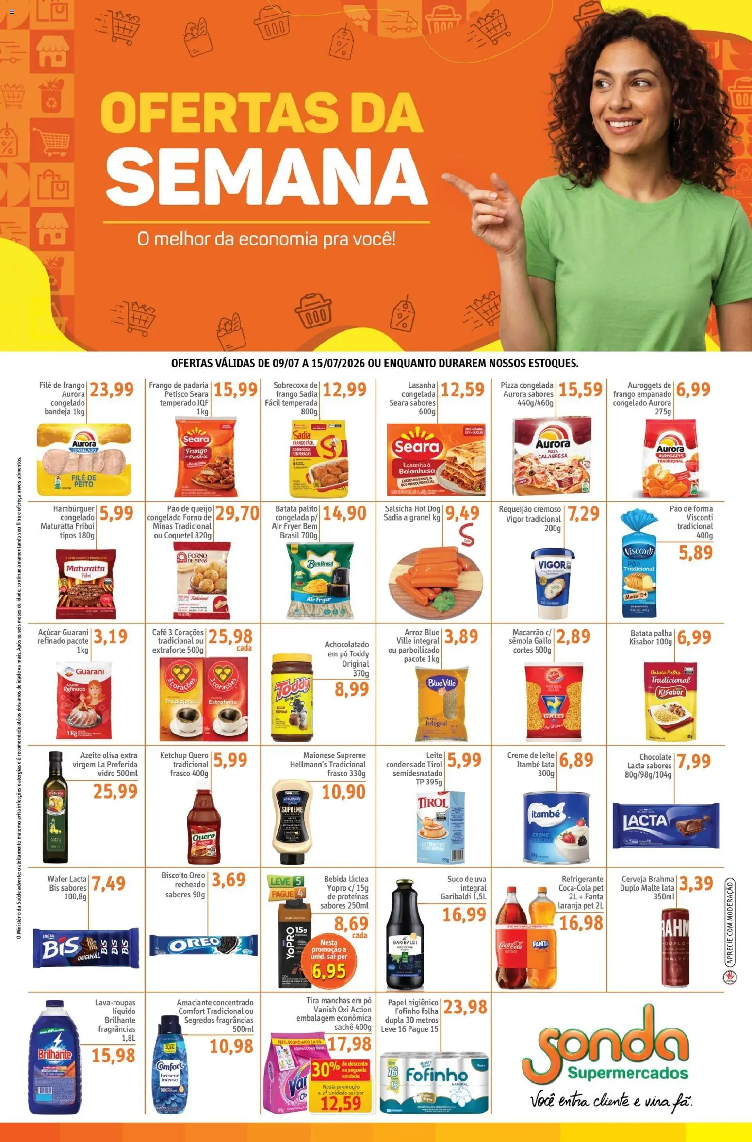 Pré-Visualização do folheto "Sonda - Ofertas da semana" da loja Sonda válido a partir de 09/07/2026