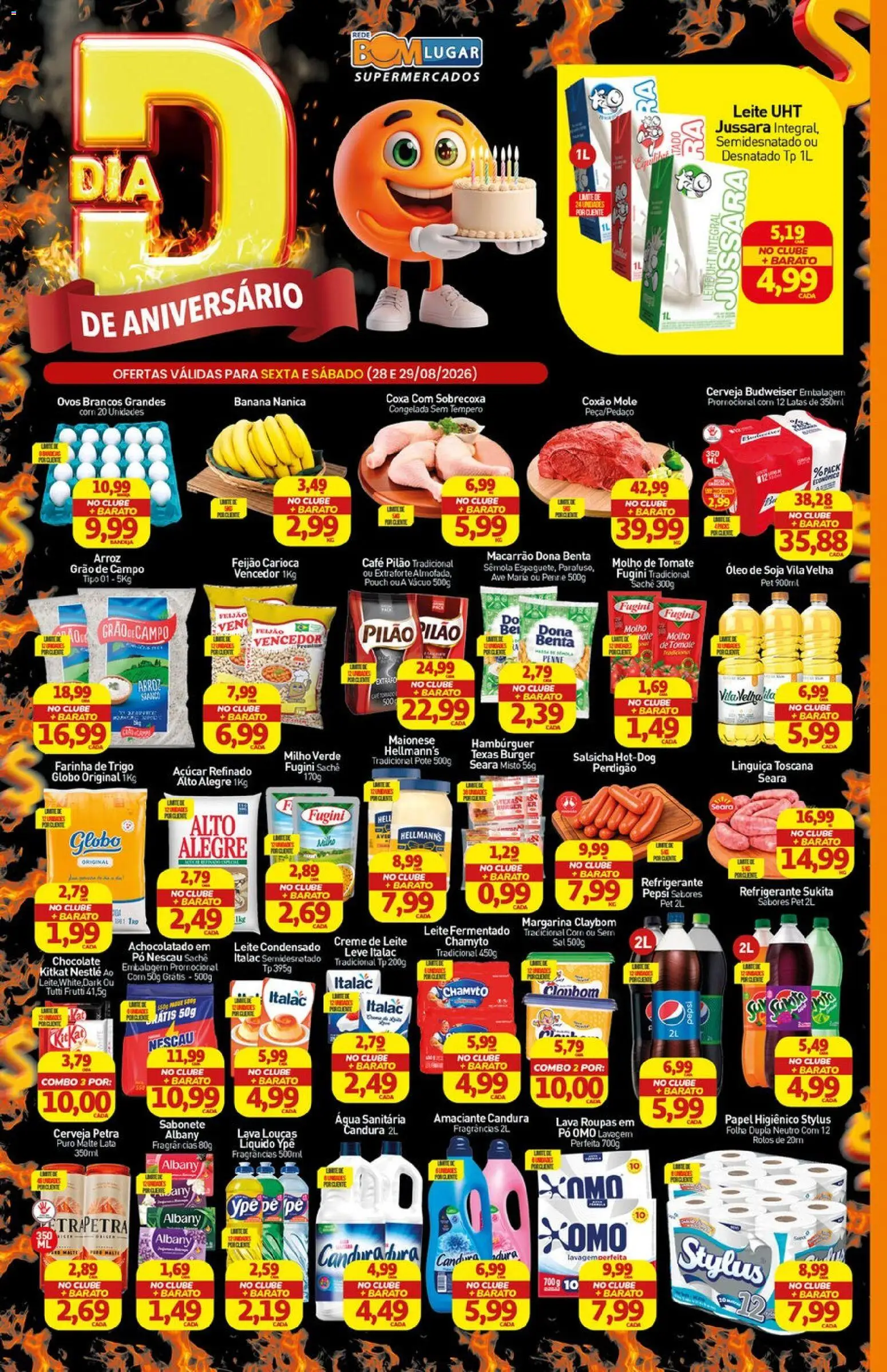 Pré-Visualização do folheto "Rede Bom Lugar - Ofertas da semana" da loja Rede Bom Lugar válido a partir de 28/08/2026