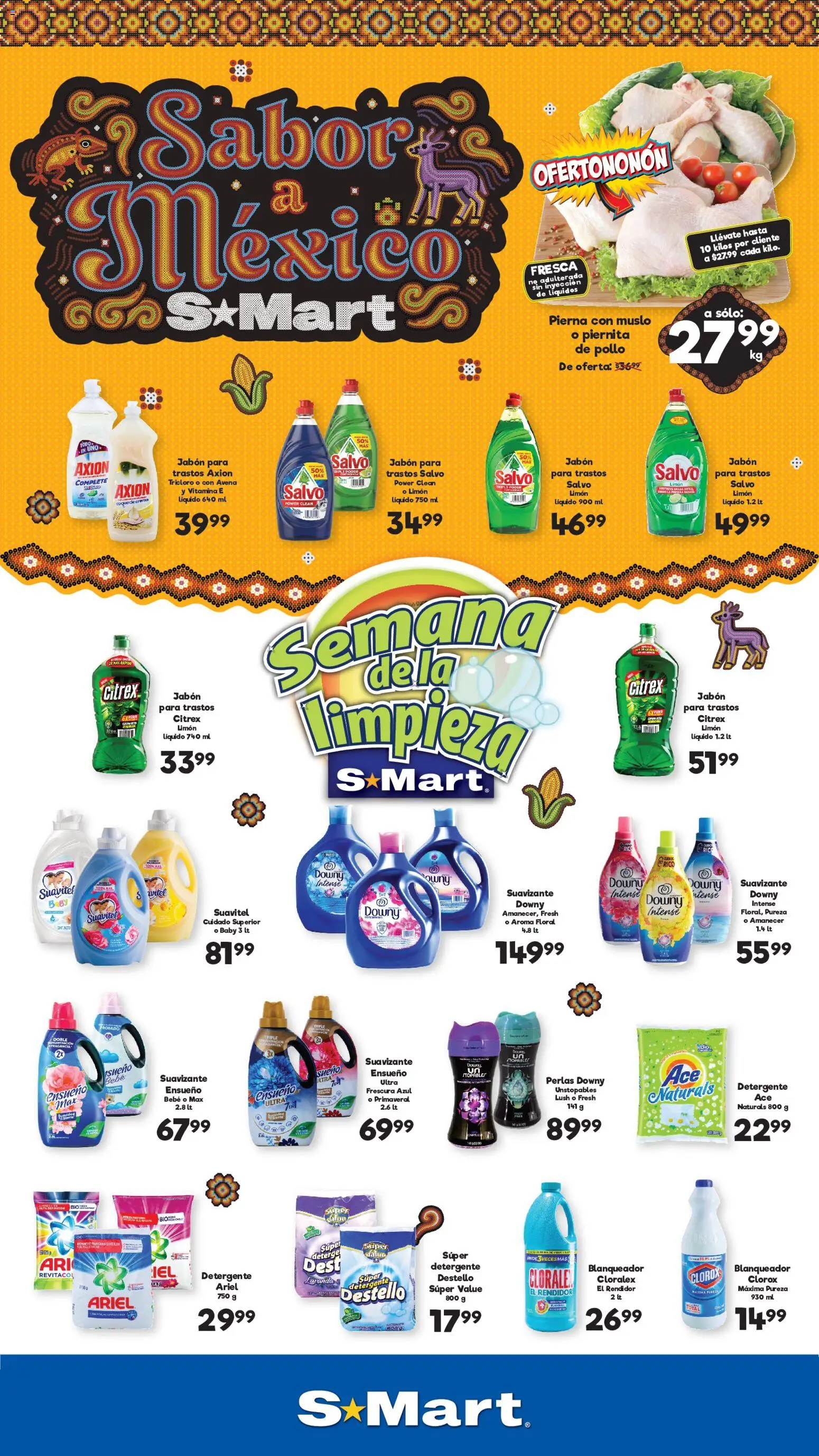 Vista previa las ofertas de la tienda S-Mart - S-Mart folleto Ofertas de feria Chihuahua desde el 04/09/2026 
