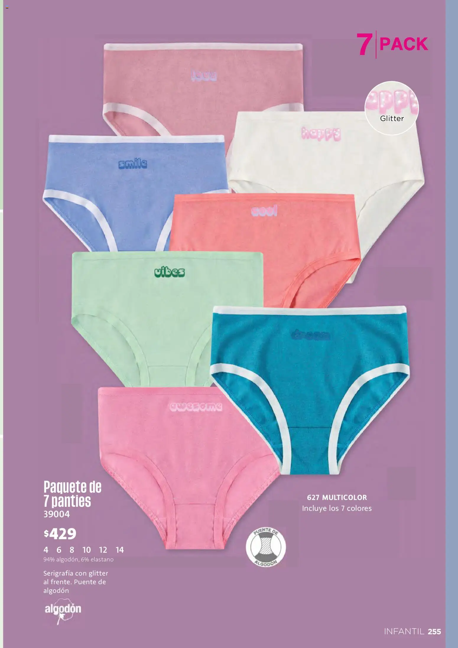 Vista previa las ofertas de la tienda Ilusión - Ilusión catálogo Verano desde el 01/05/2026 - Algodón, Glitter