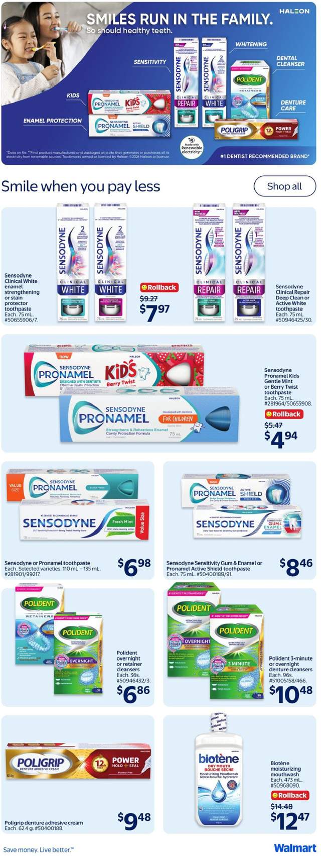 New Walmart flyer from Aug 20