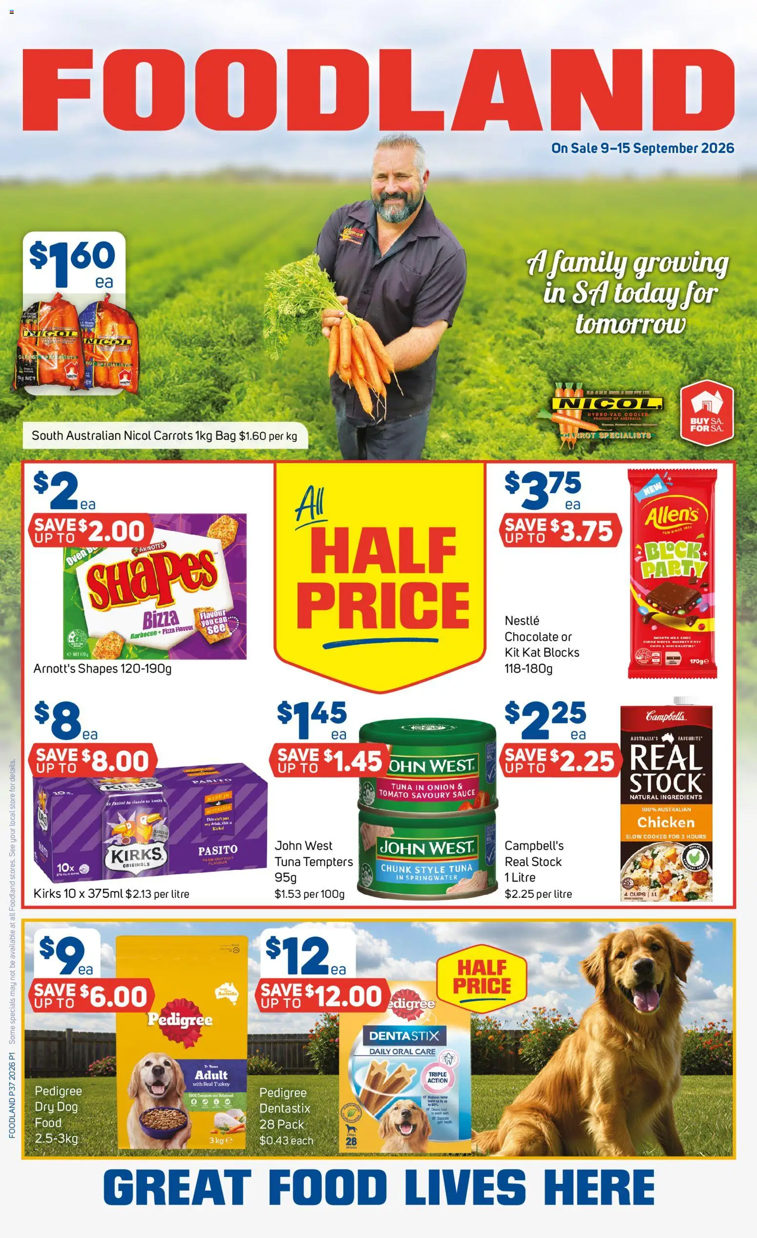 Preview of catalogue Foodland catalogue from shop Foodland valid 09/09/2026