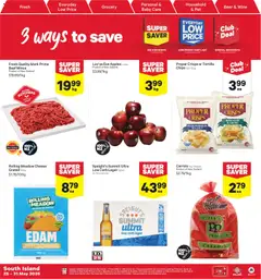 Preview of catalogue New World South Island catalogue from shop New World valid 25 May 2026