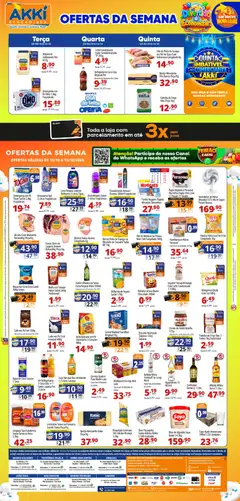 Pré-Visualização do folheto "Akki Atacadista - Ofertas da semana" da loja Akki Atacadista válido a partir de 13/10/2026