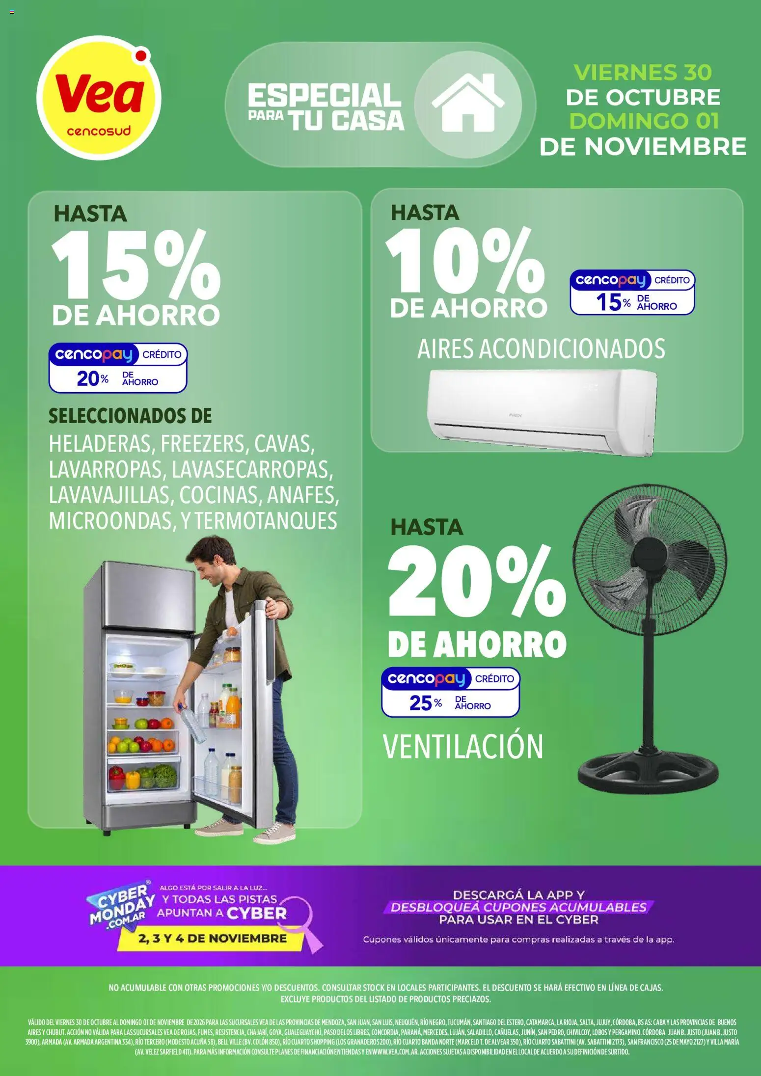 Vista previa del folleto de la tienda Vea válido desde el 30/10/2026 