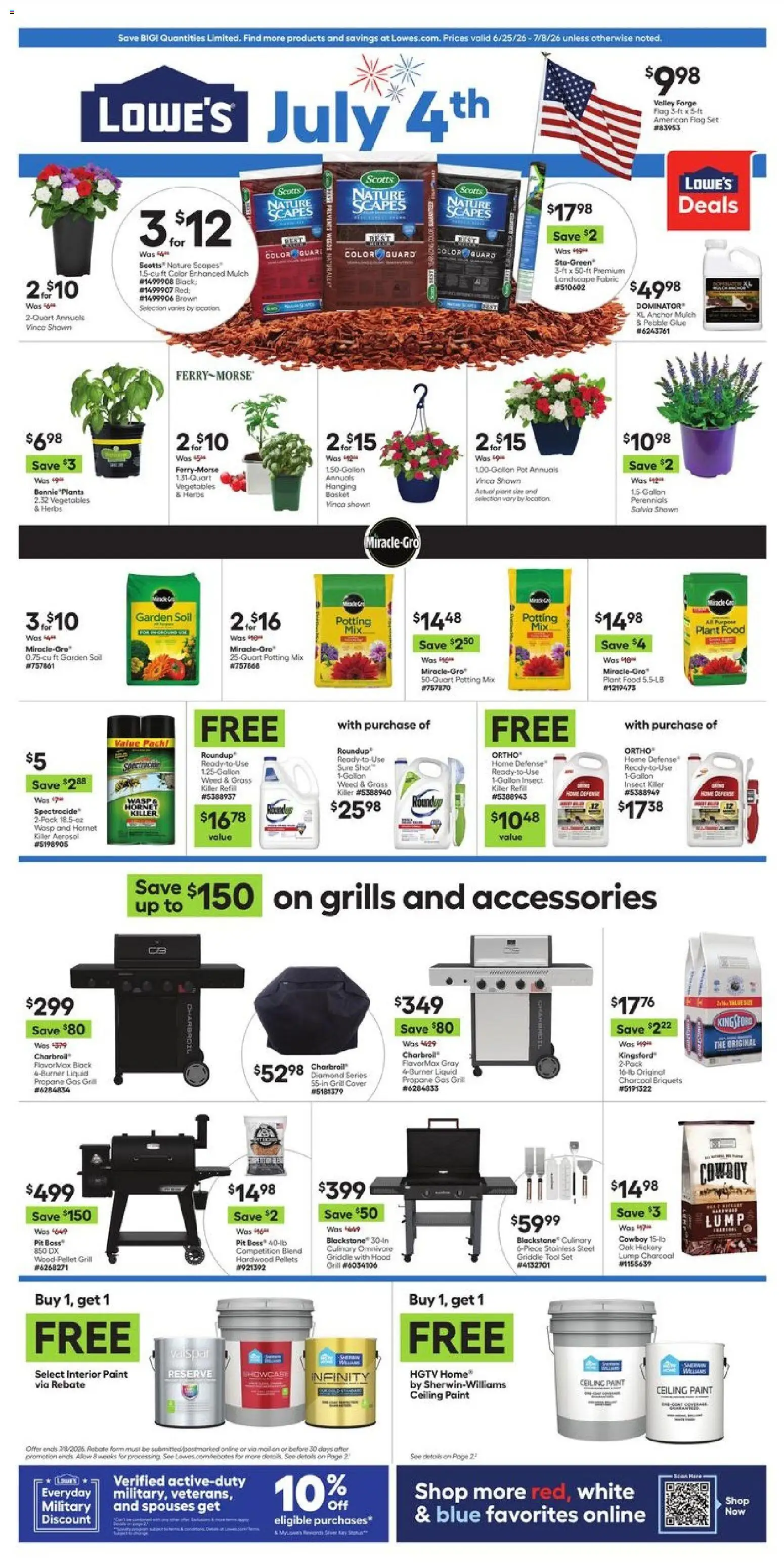 Ad Preview of Lowe's Lowe's Weekly Ad from 06/25/2026
