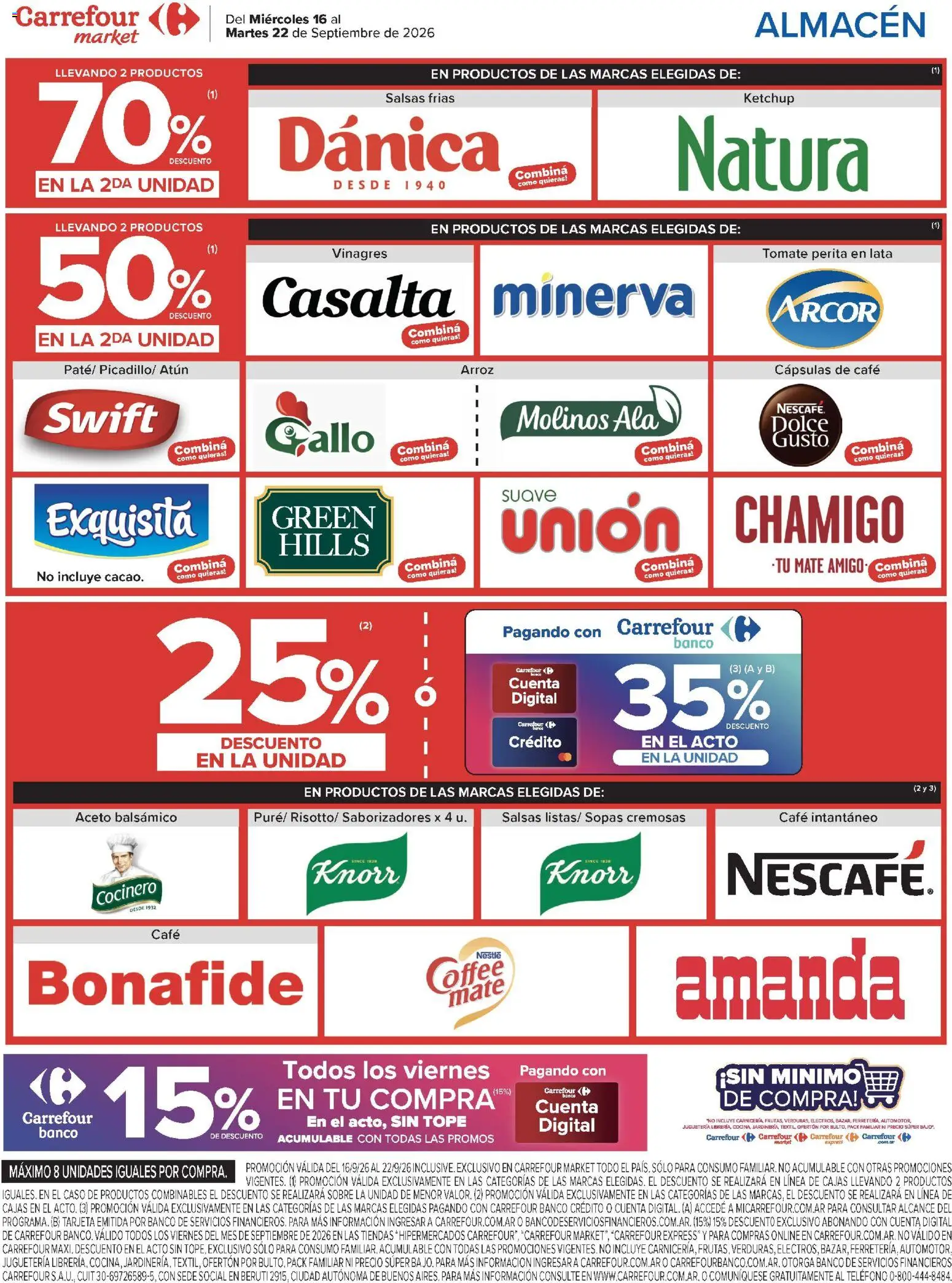 Vista previa del folleto de la tienda Carrefour válido desde el 16/09/2026 
