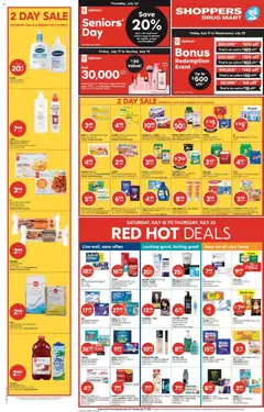 Preview of leaflet Shoppers weekly flyer / circulaire from shop Shoppers is valid from Jul 17, 2026