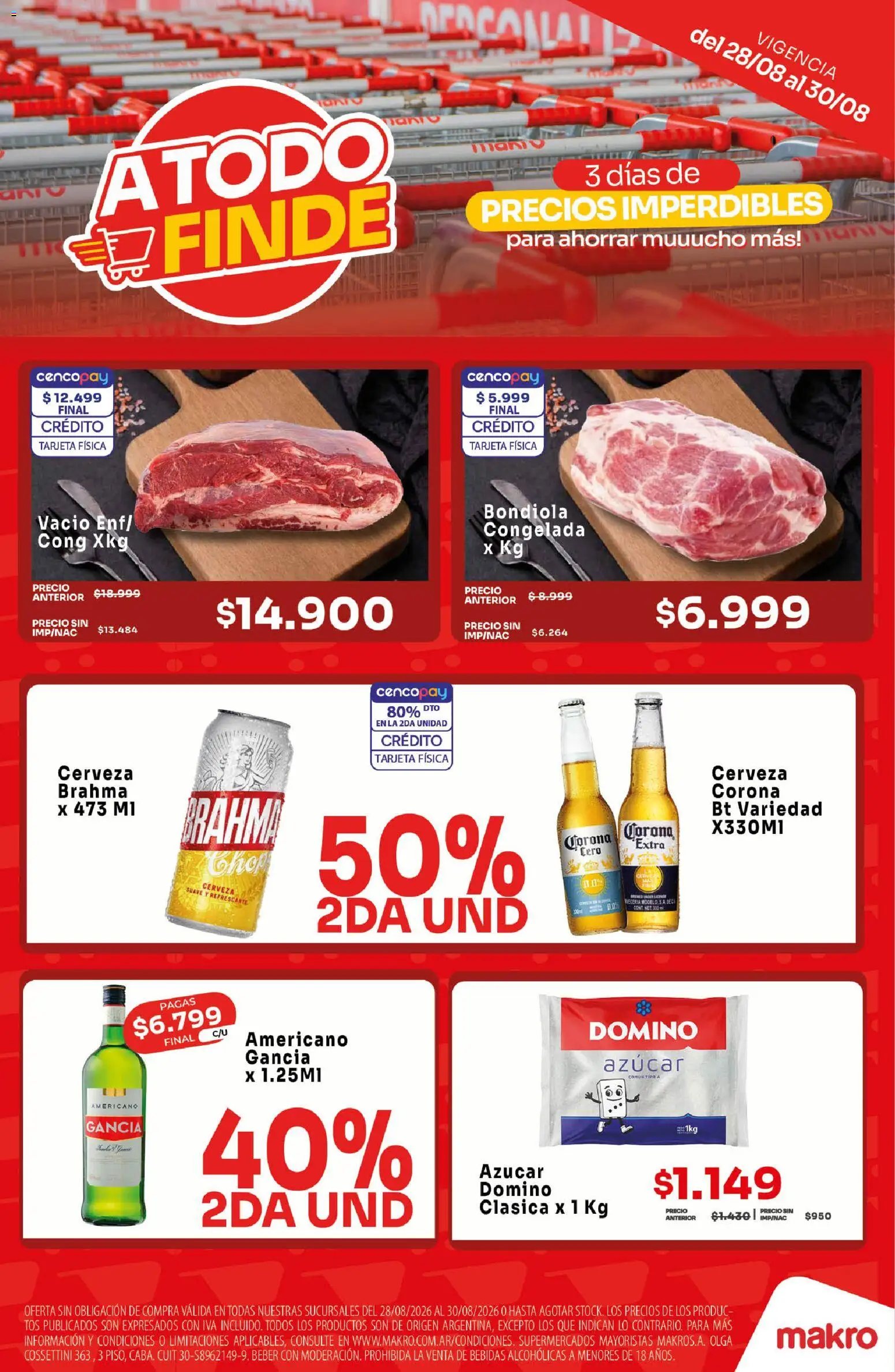 Vista previa del folleto de la tienda Makro válido desde el 28/08/2026 