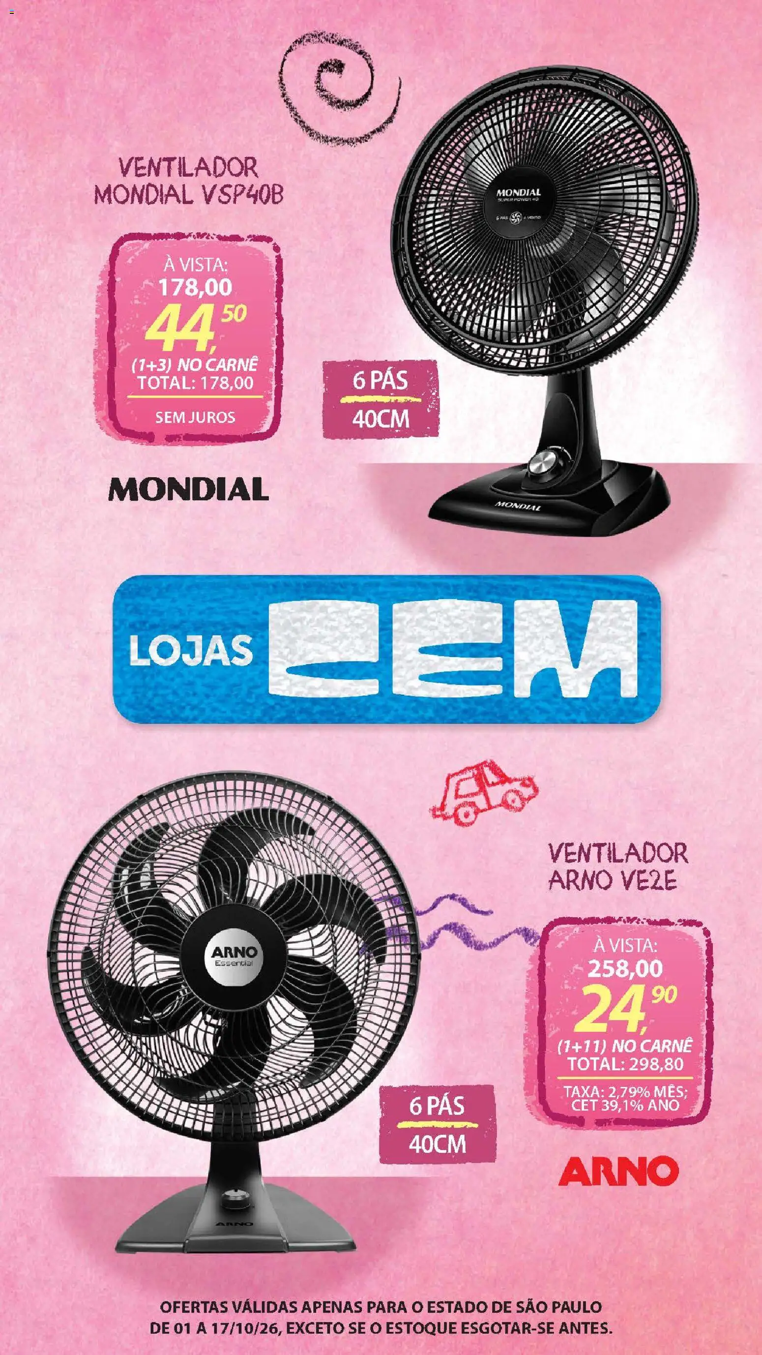 Ofertas Lojas Cem até 17/10/2026. - Página 122