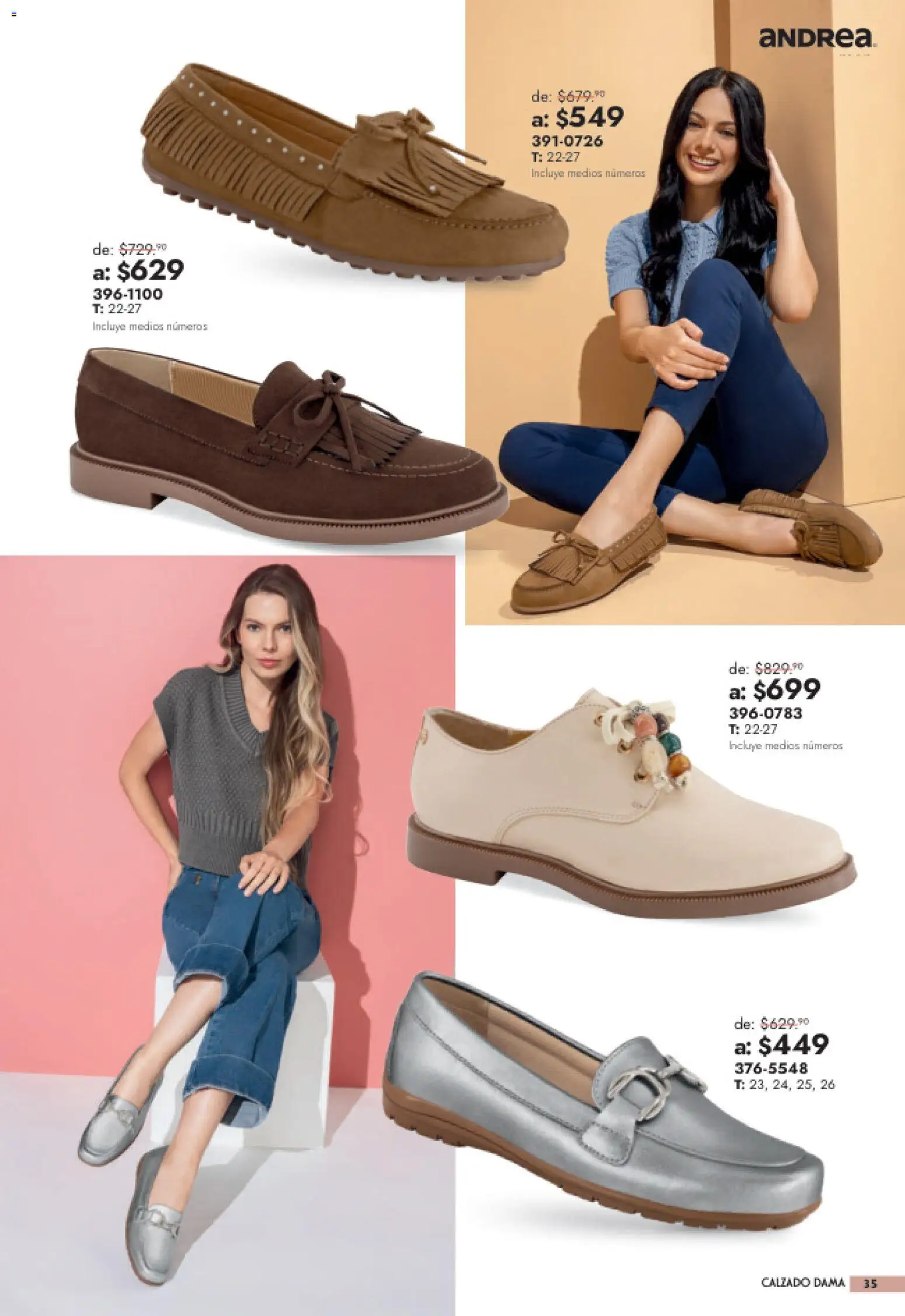 Vista previa las ofertas de la tienda Andrea - Andrea catálogo Outlet desde el 26/07/2026 