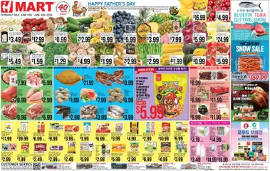 Ad Preview of Hmart Hmart ENGLISH/KOREAN - Pennsylvania from 06/19/2026