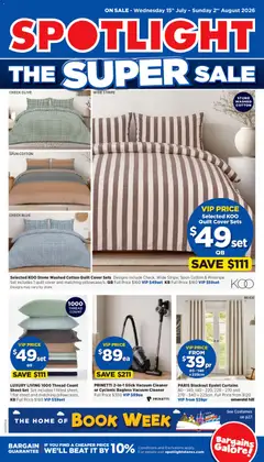 Preview of catalogue Spotlight catalogue from shop Spotlight valid 15/07/2026