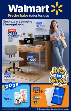 Vista previa las ofertas de la tienda Walmart - Walmart folleto Back to School desde el 08/07/2026 